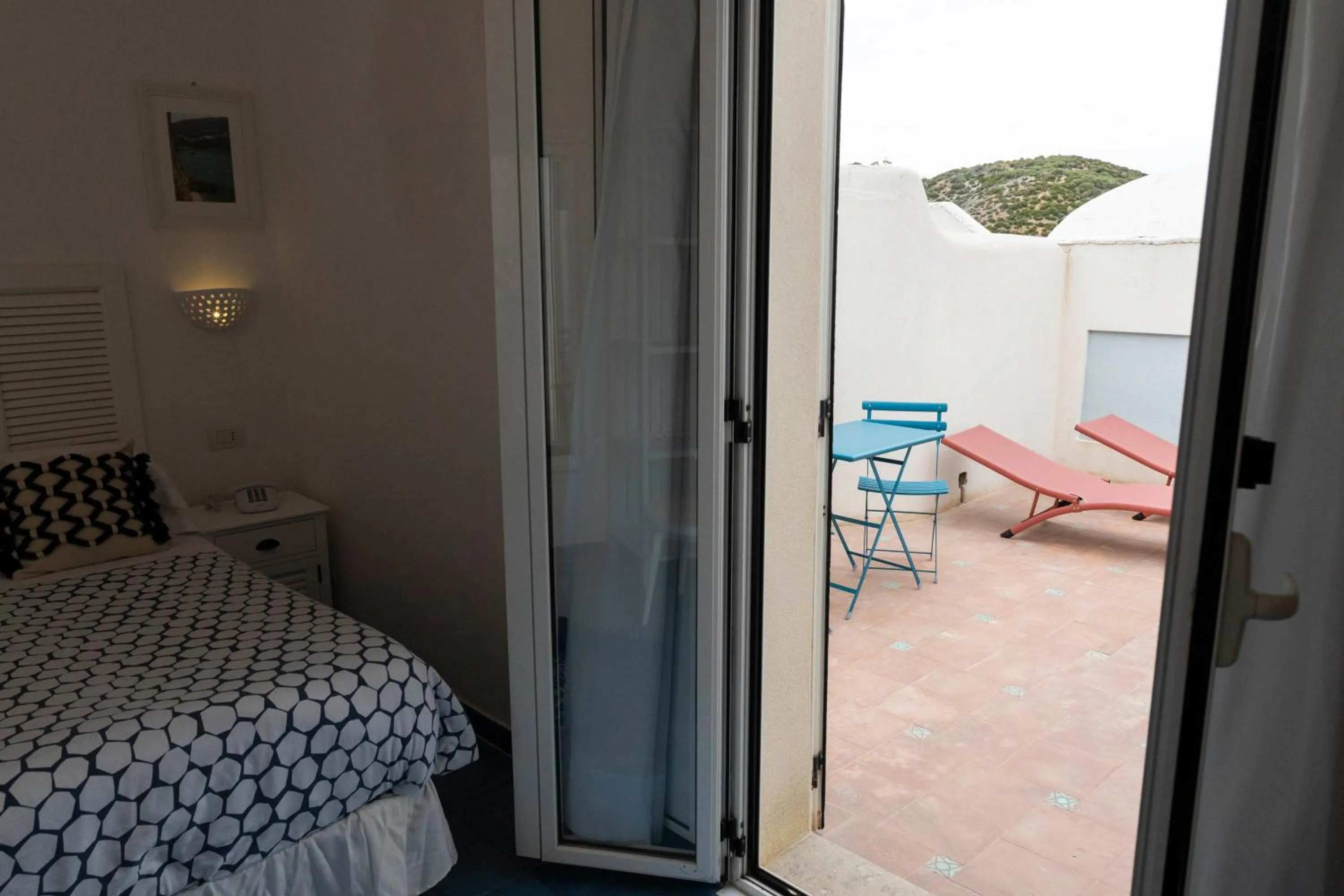 Bed in Hotel Chiaia Di Luna