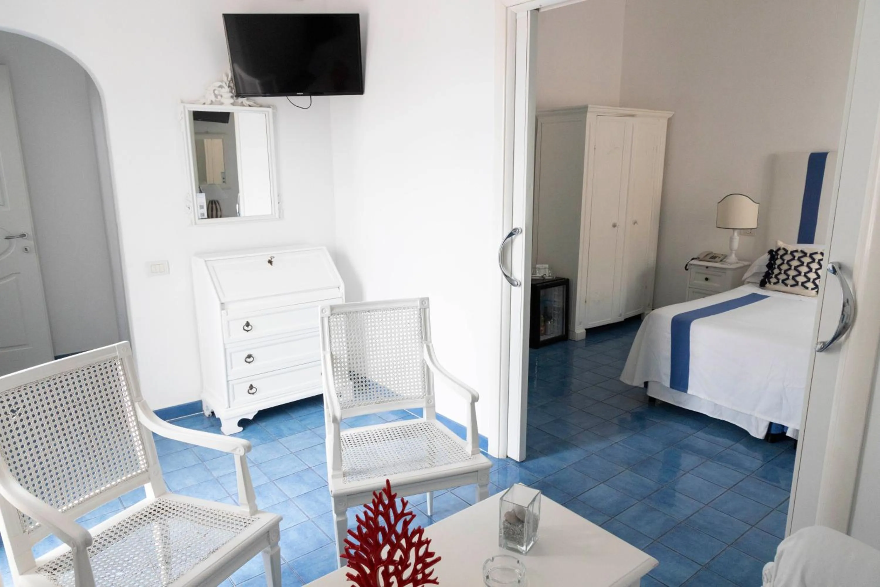 Bed in Hotel Chiaia Di Luna