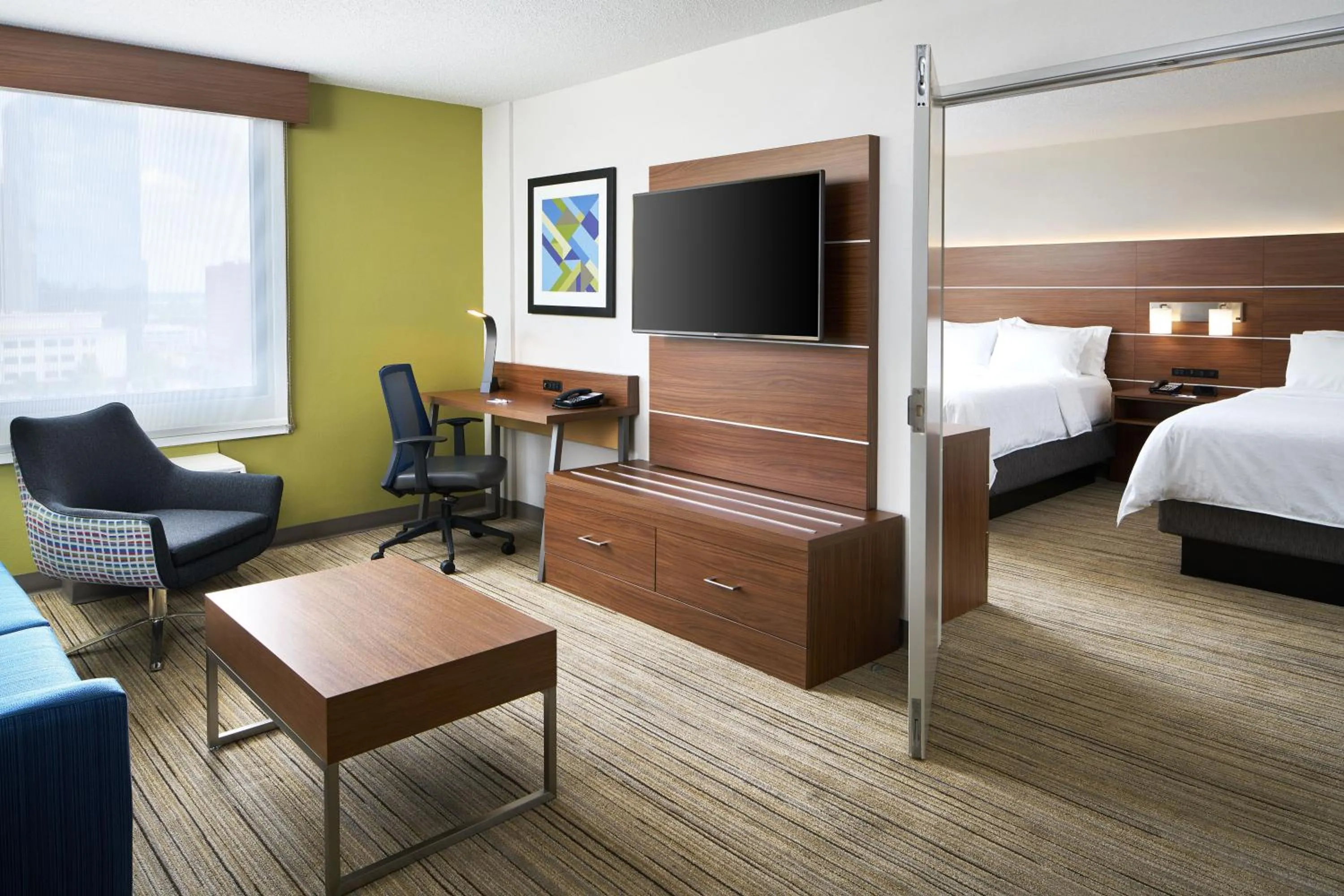 Bedroom, Bed in Holiday Inn Express - Richmond Downtown by IHG