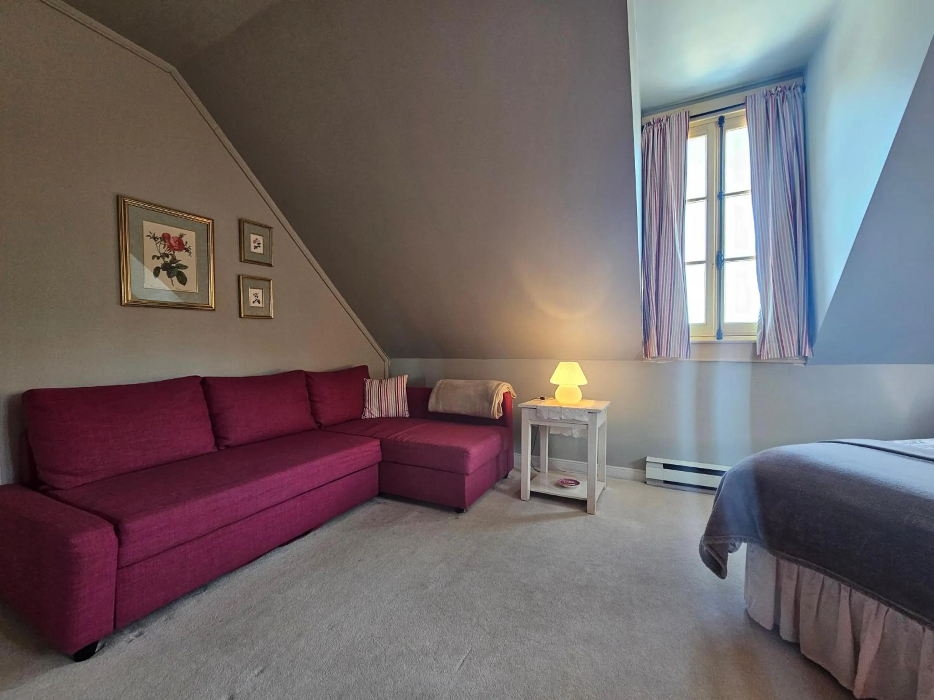 Bedroom in Auberge La Châtelaine