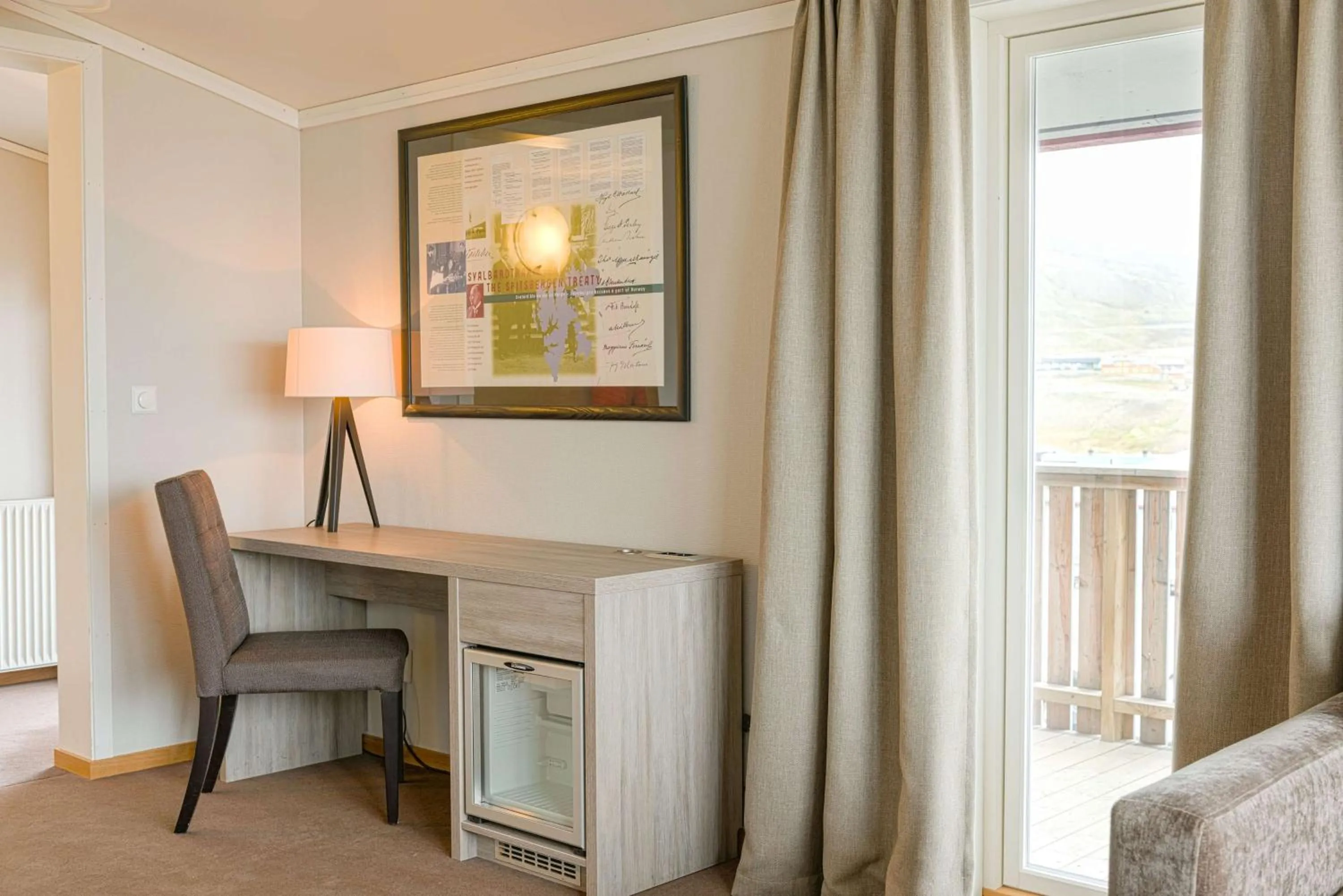 Shower in Radisson Blu Polar Hotel, Spitsbergen