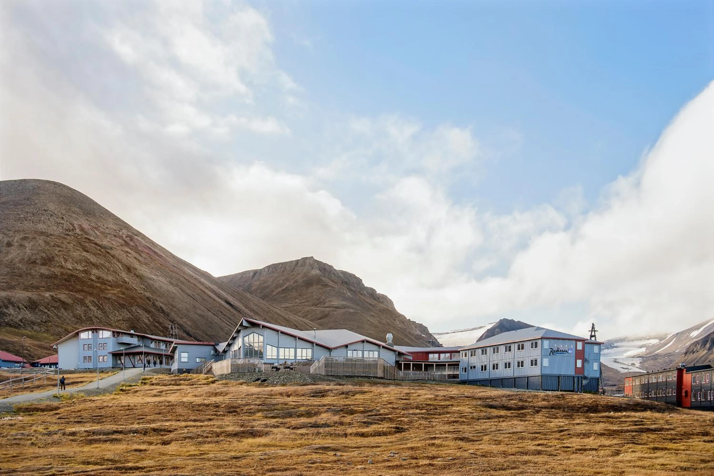 Property building in Radisson Blu Polar Hotel, Spitsbergen