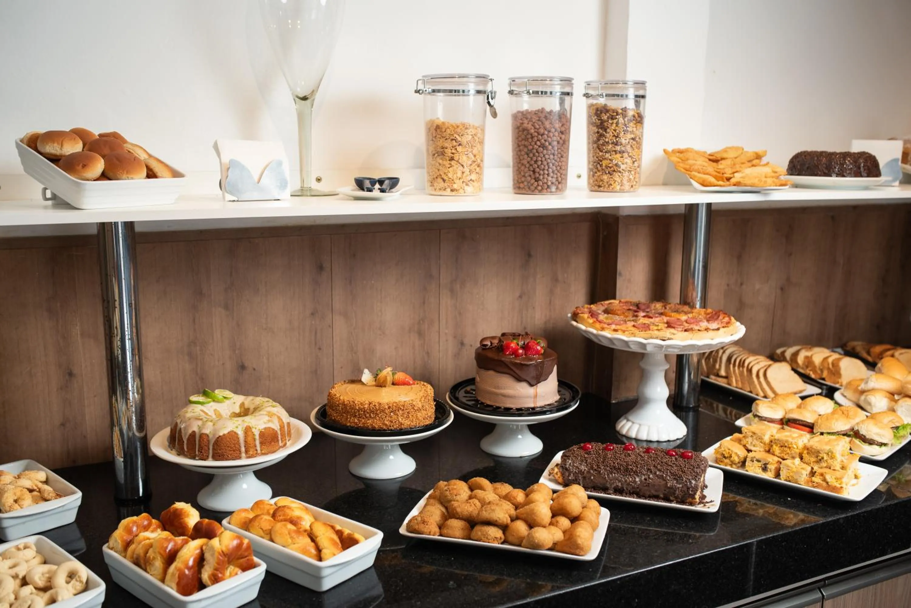 Continental breakfast in Panorama Hotel