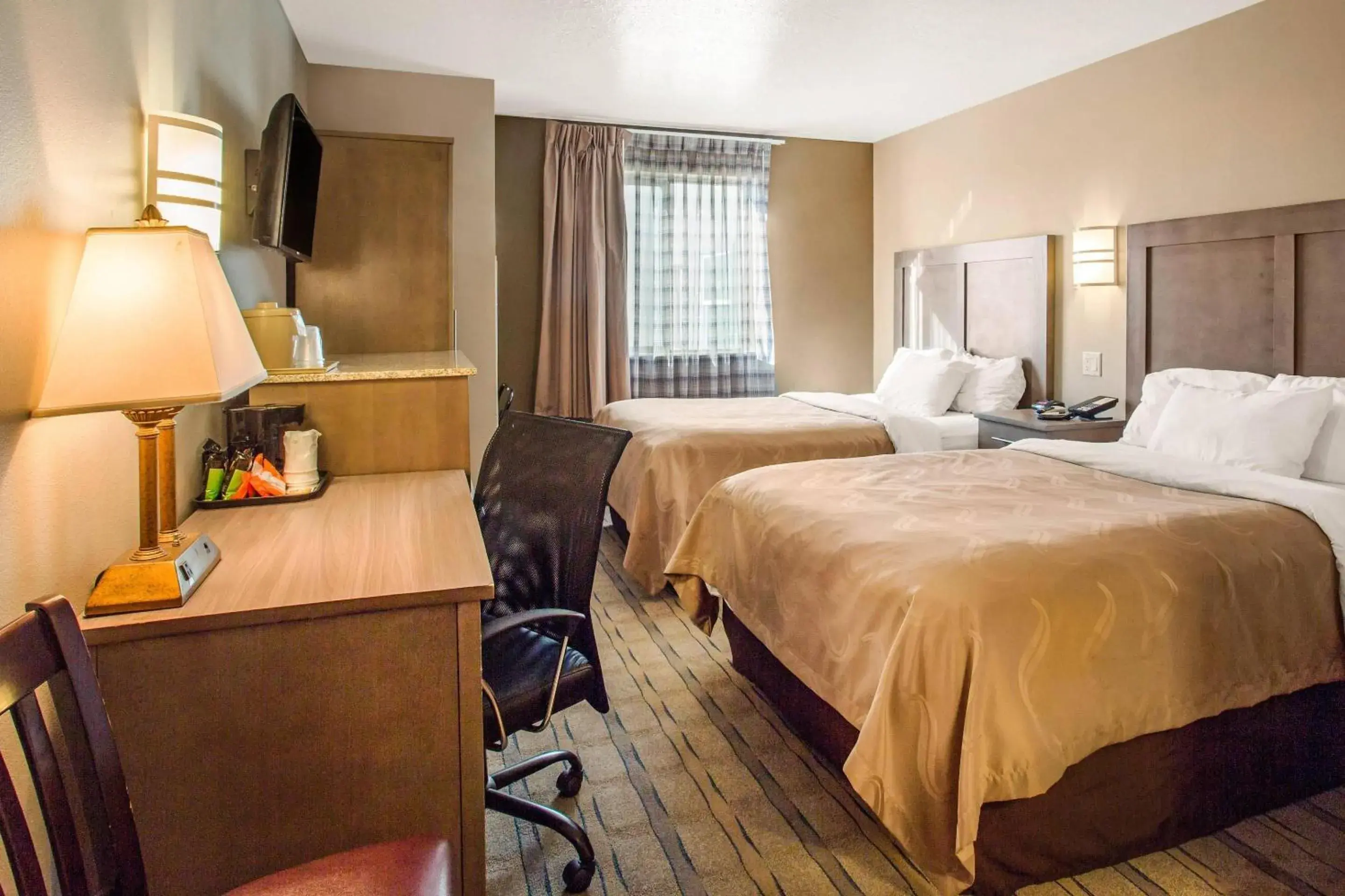 Double Room with Two Double Beds - Non-Smoking in Quality Inn Double Room with Two Double Beds - Non-Smoking in Quality Inn