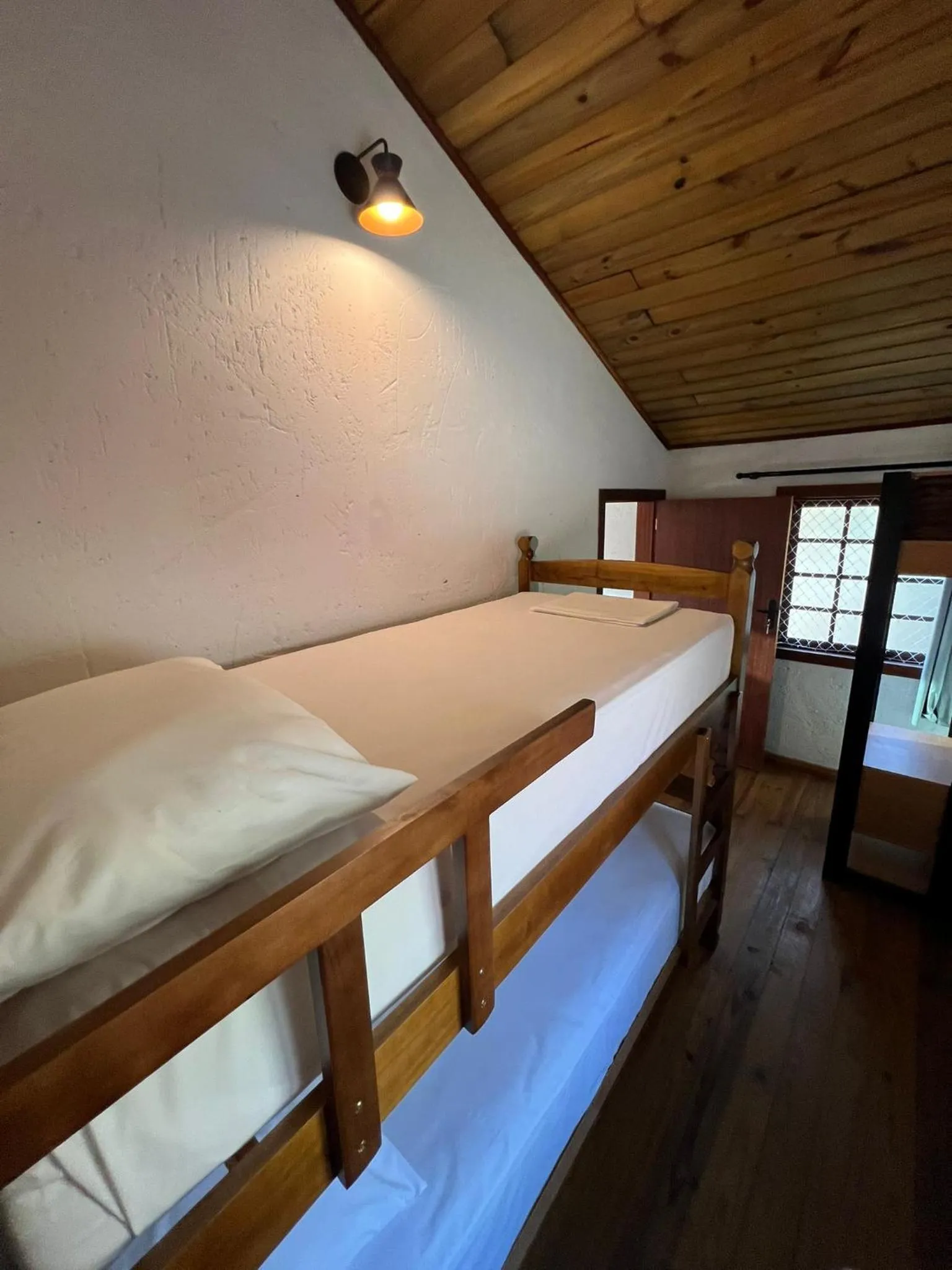 Bed in Pousada Ilha da Magia