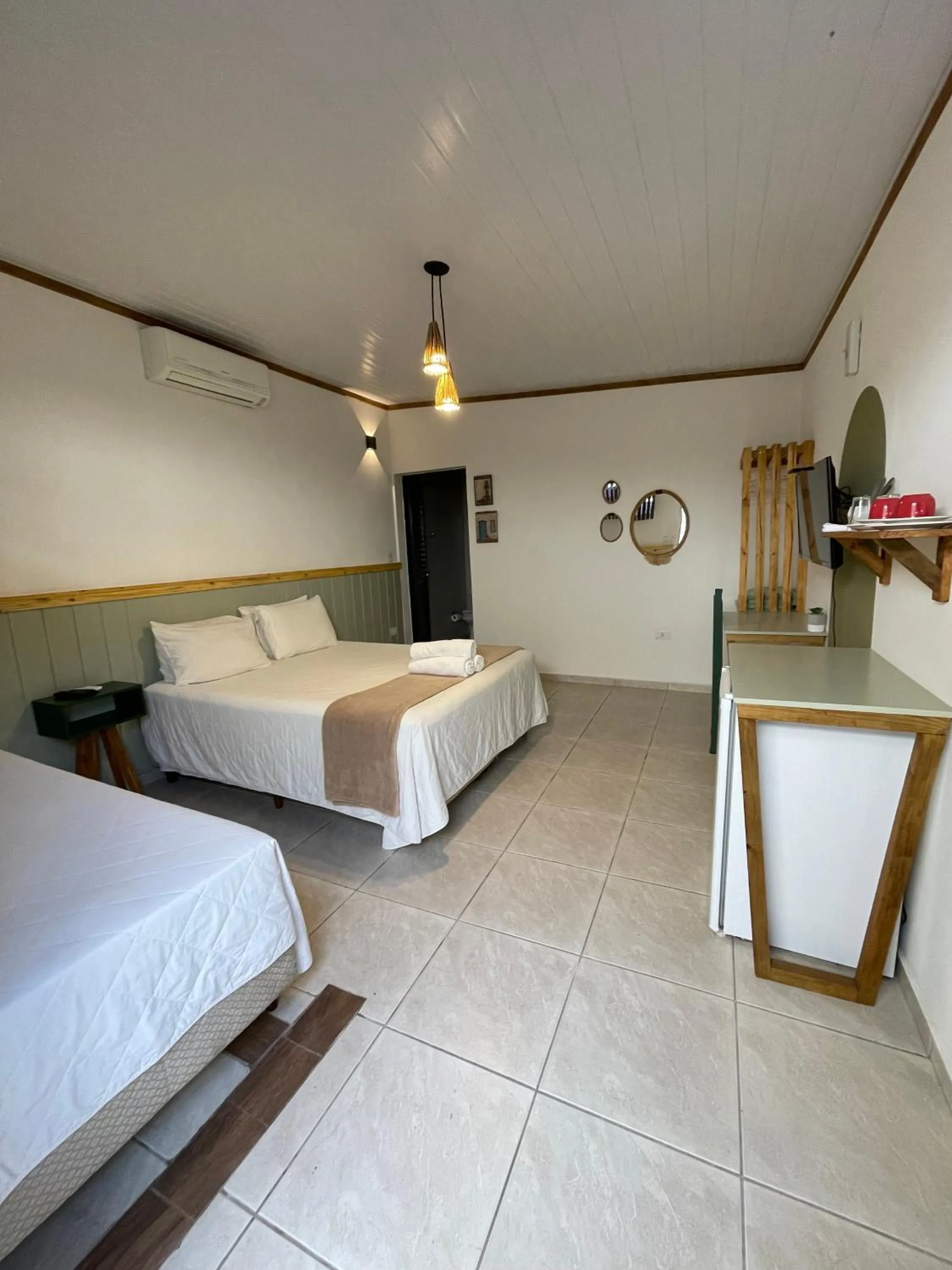 Bed in Pousada Ilha da Magia