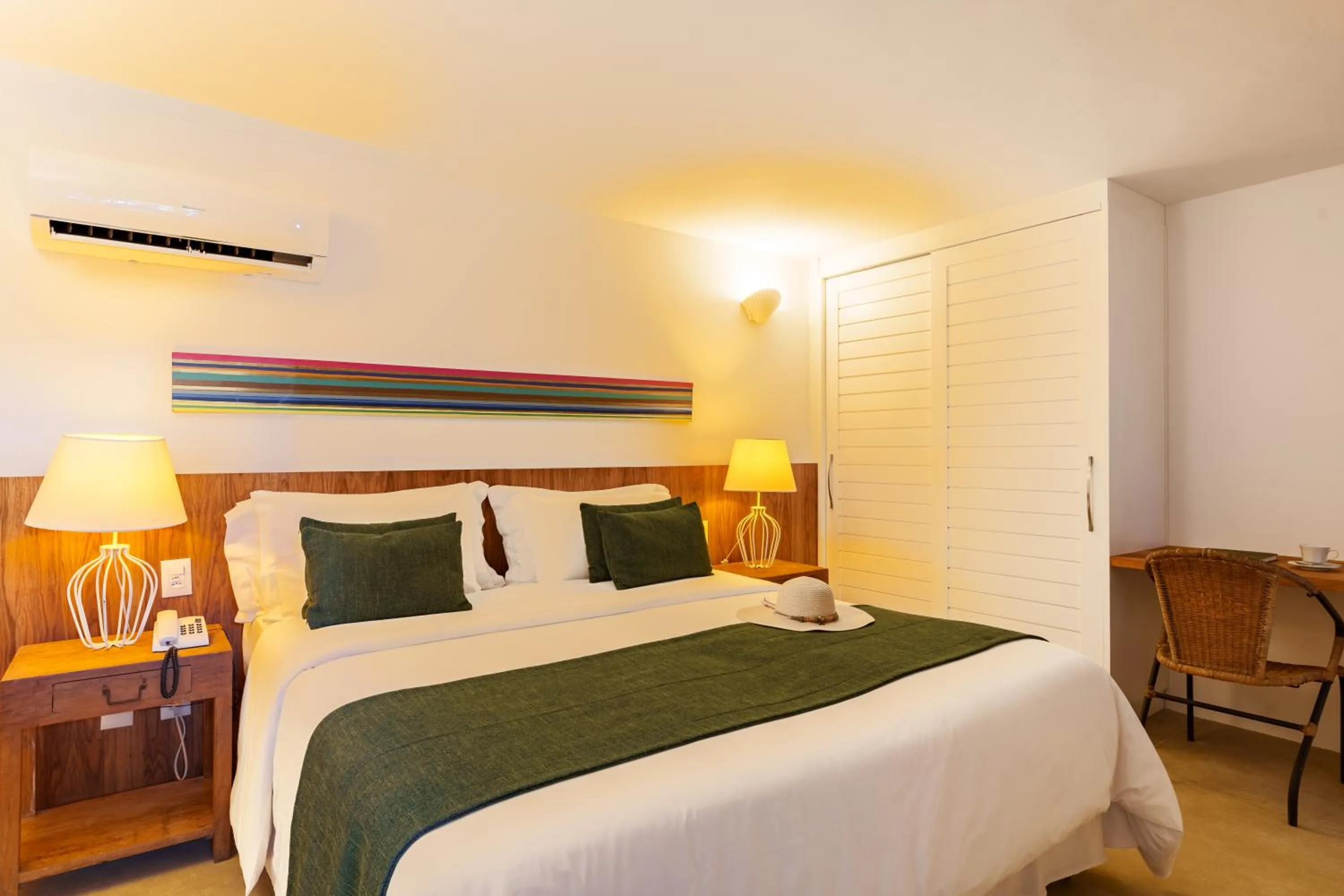 Bedroom, Bed in La Chimère Buzios Essence