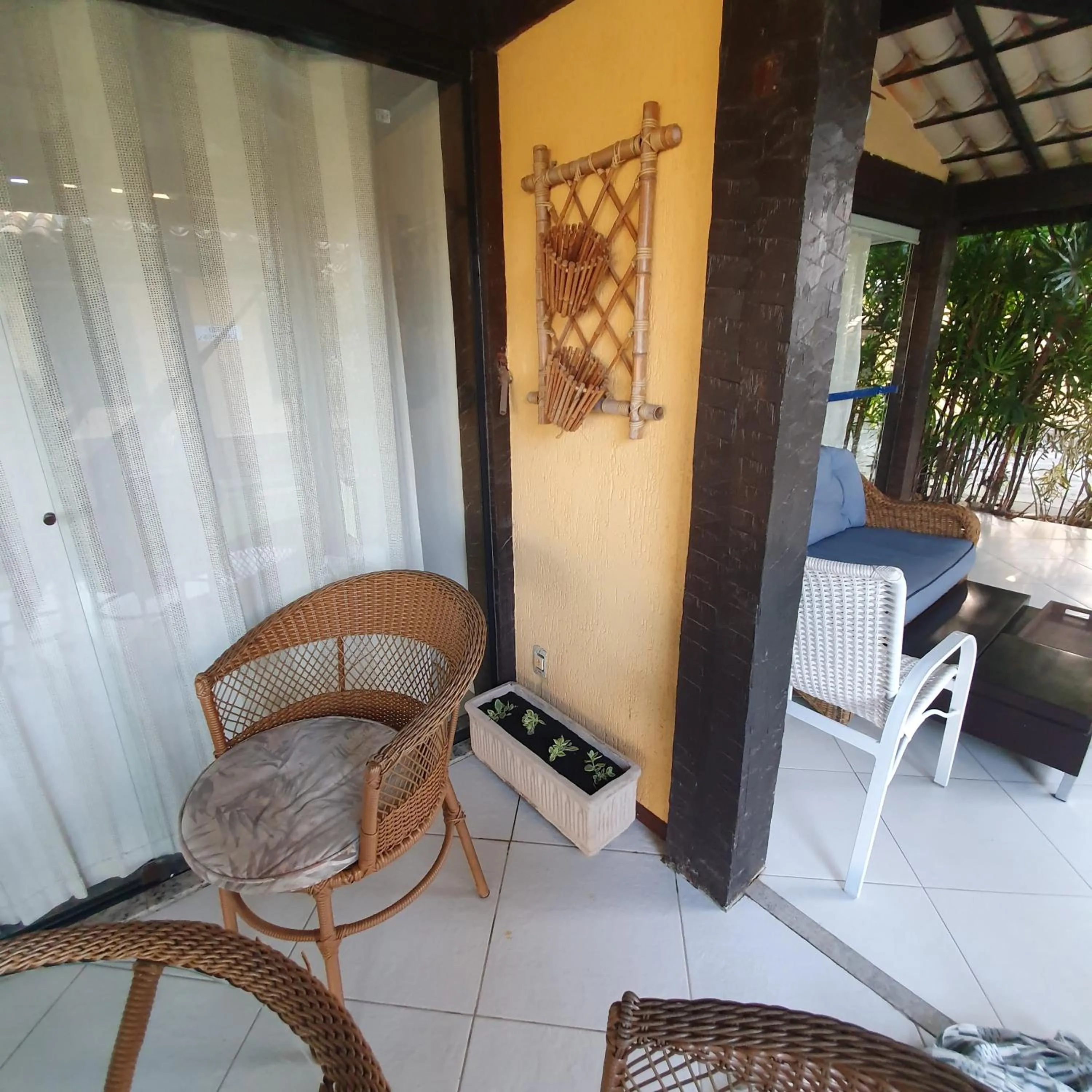 Patio in Apart Hotel em Búzios