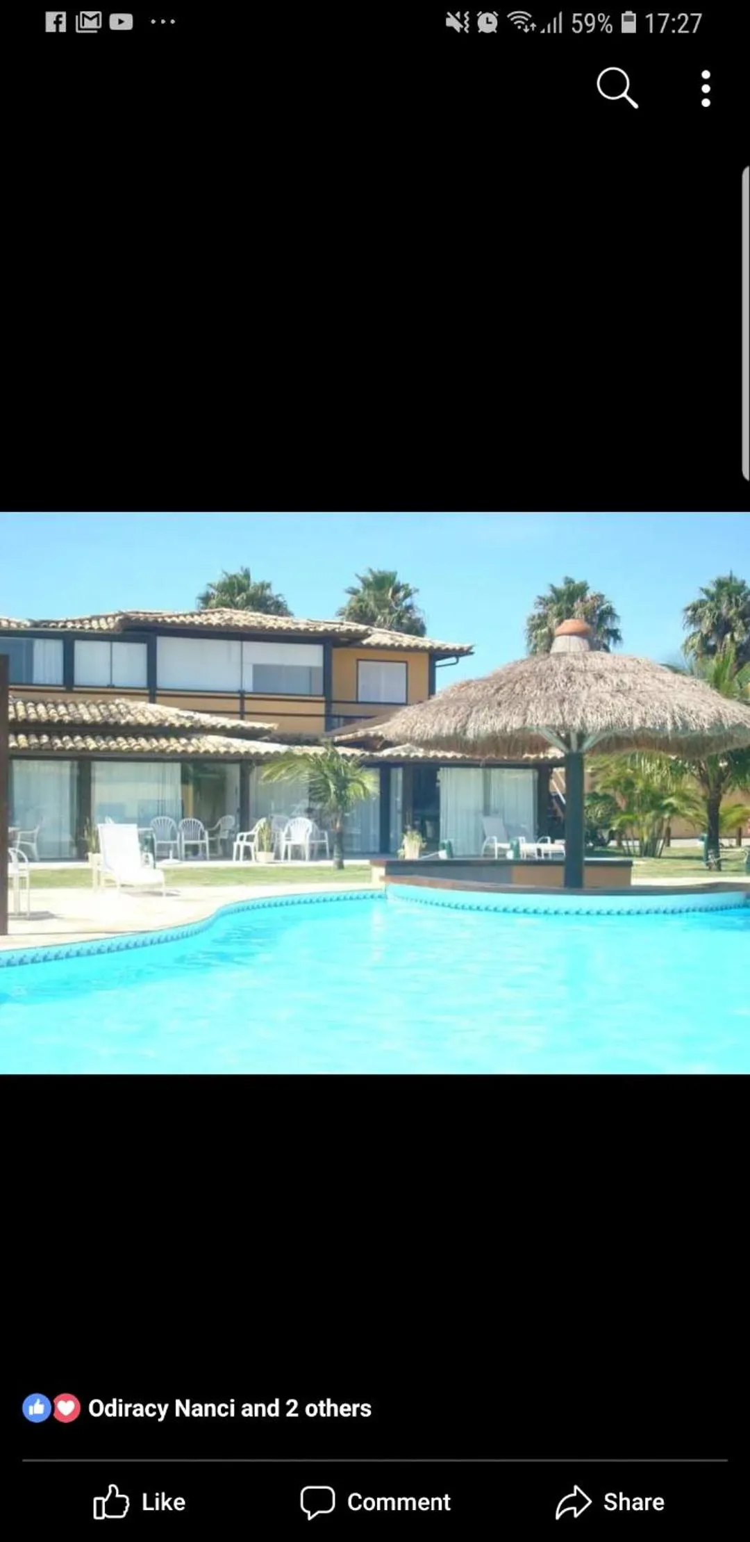 Pool view in Apart Hotel em Búzios
