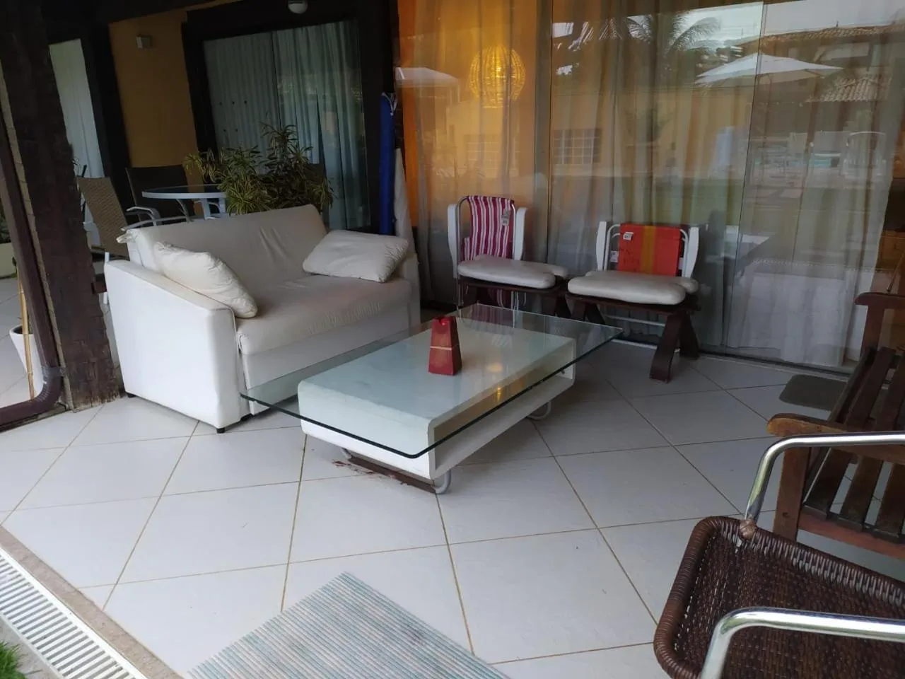 Patio in Apart Hotel em Búzios