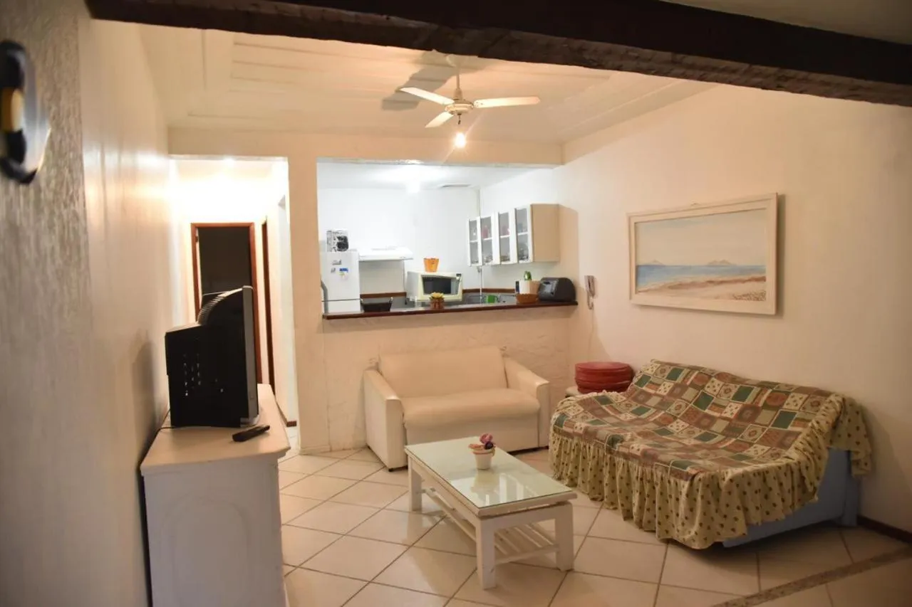 Living room in Apart Hotel em Búzios