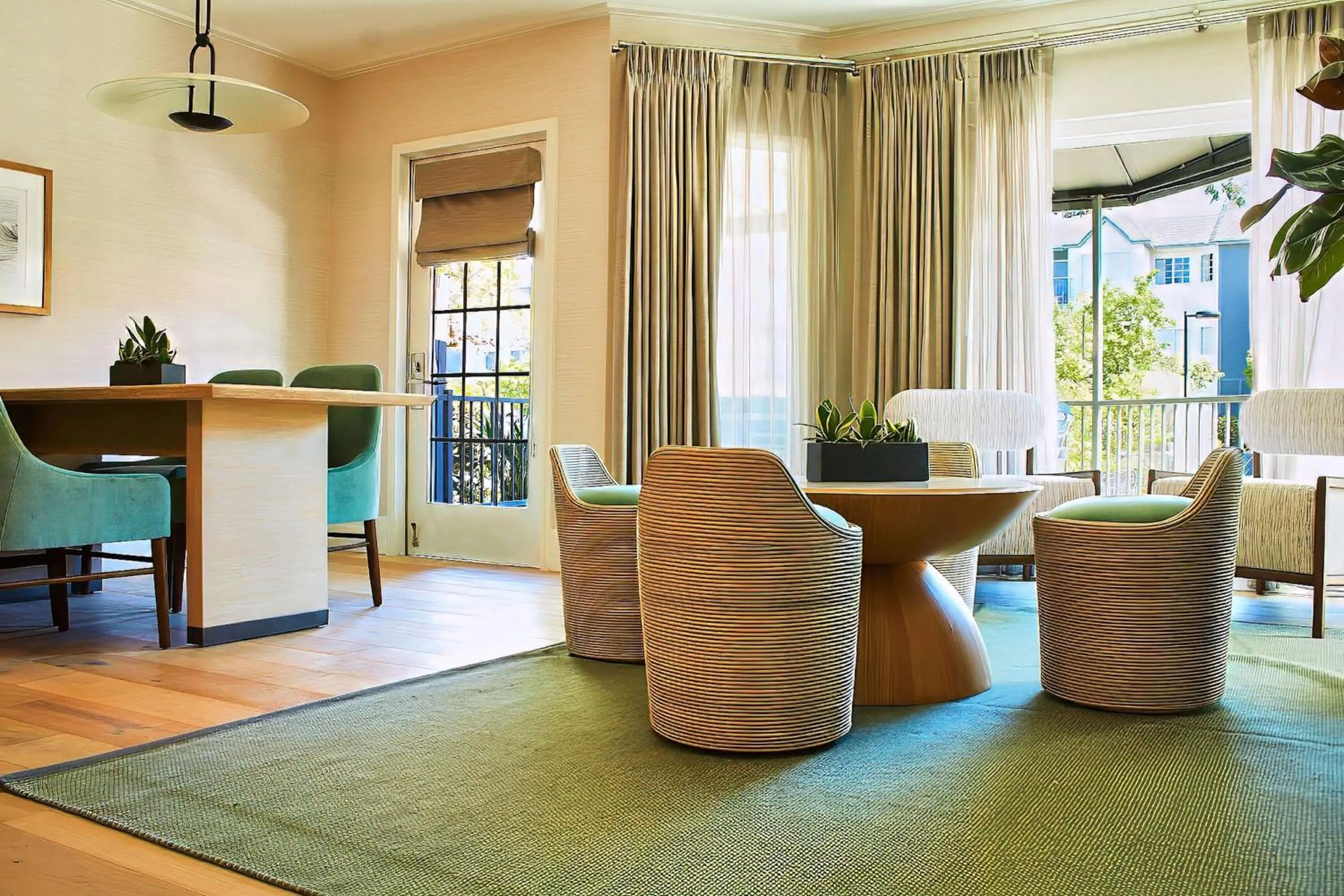 Living room in Hilton San Diego/Del Mar