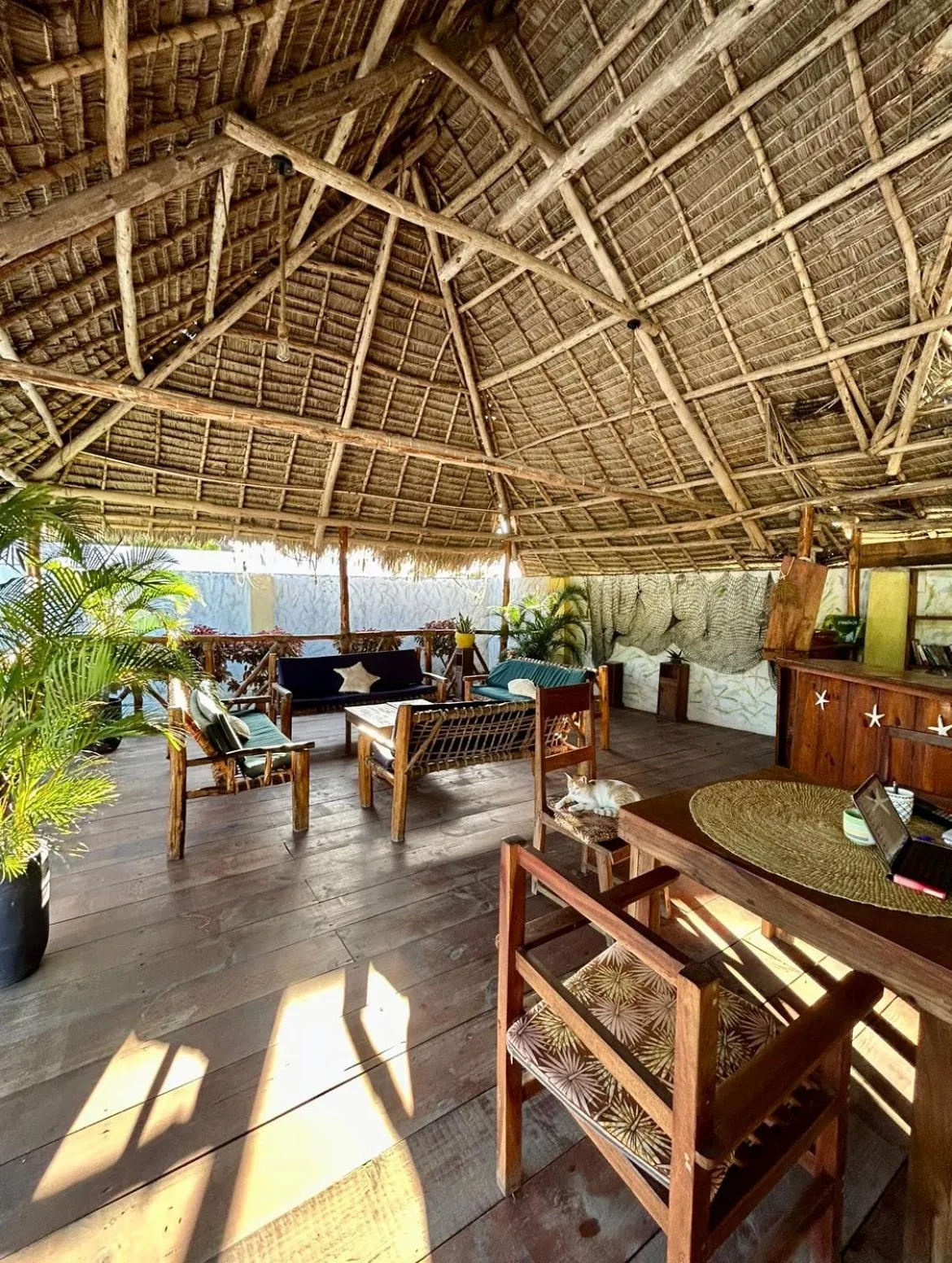 Living room in Shamba Lodge