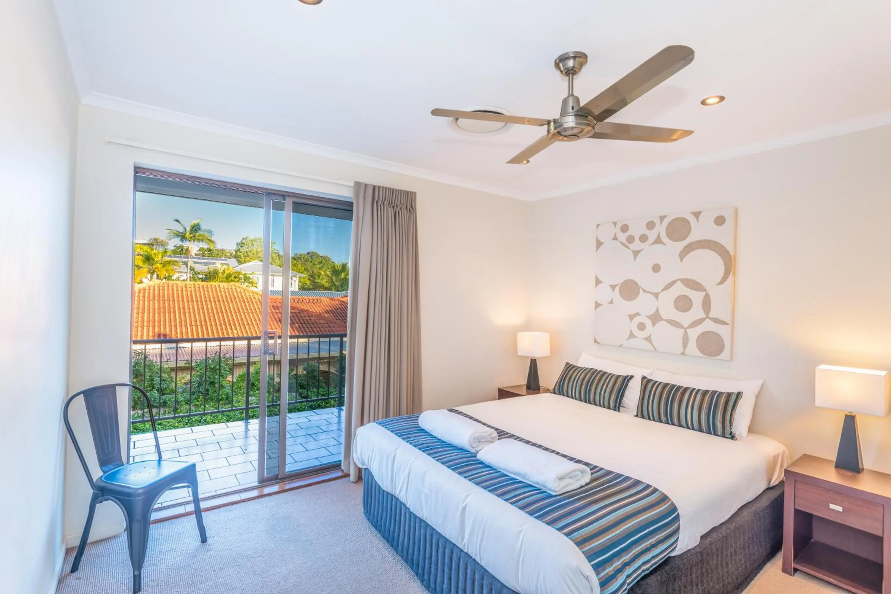 Bedroom, Bed in Noosa Boutique Apartments & Elkhorn Villas