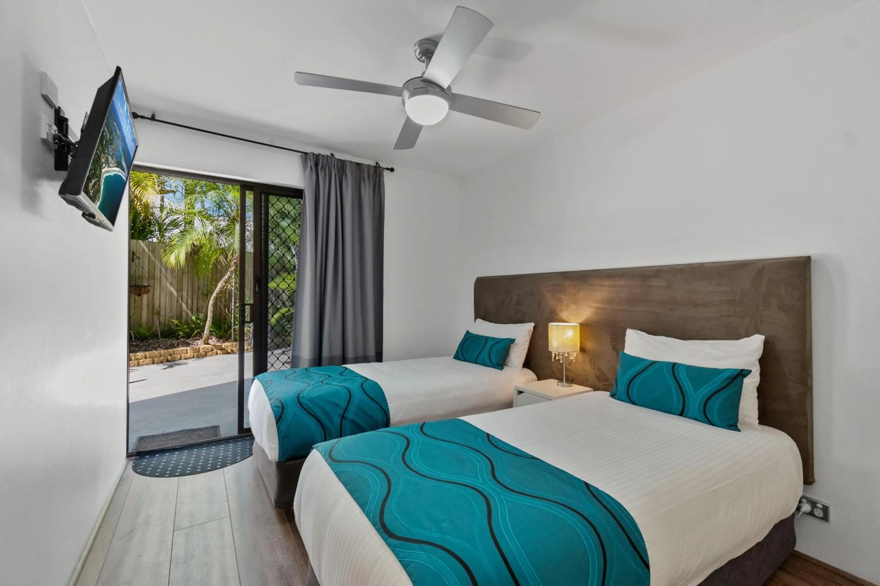 Bedroom, Bed in Noosa Boutique Apartments & Elkhorn Villas