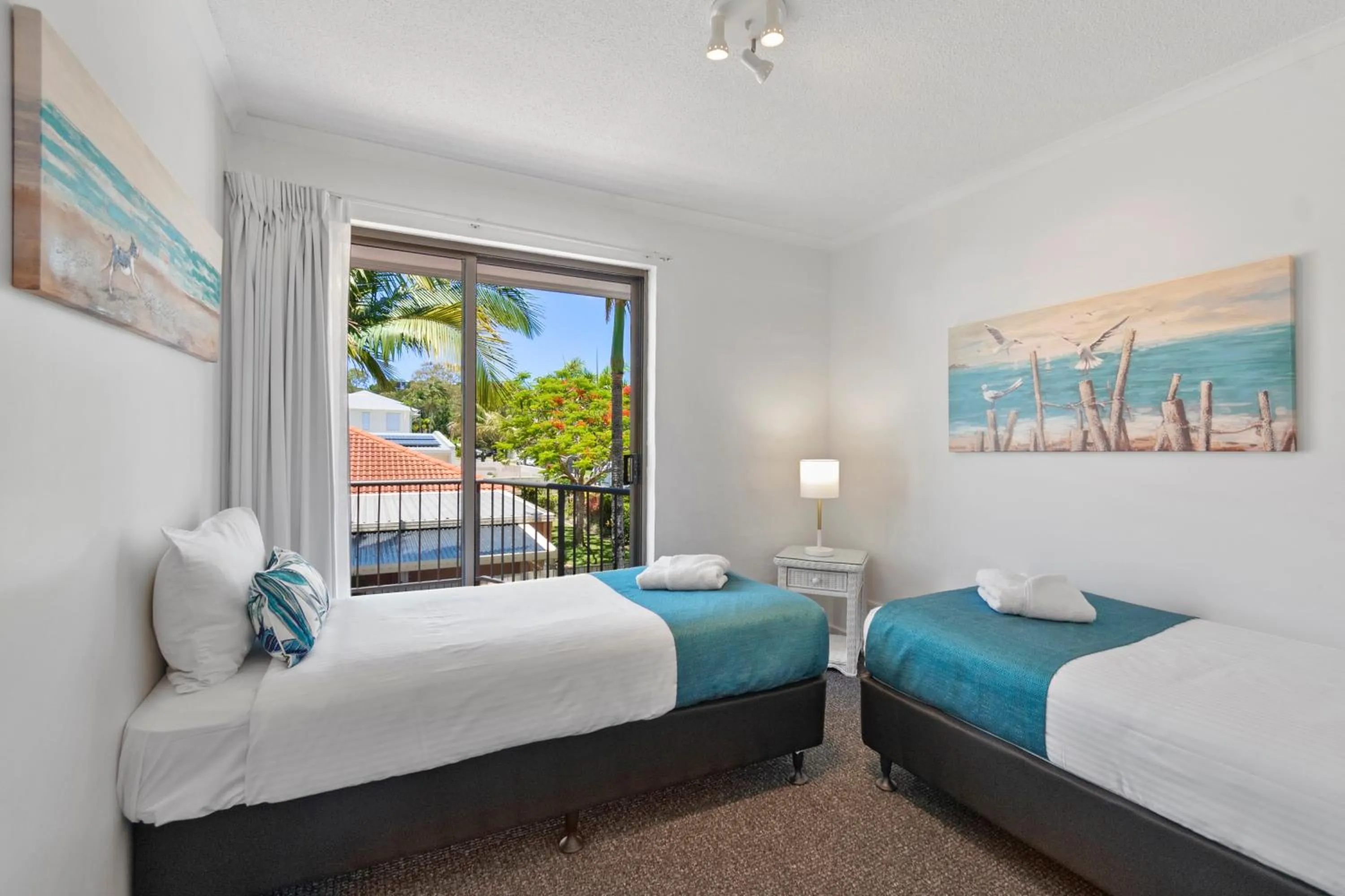 Bedroom, Bed in Noosa Boutique Apartments & Elkhorn Villas