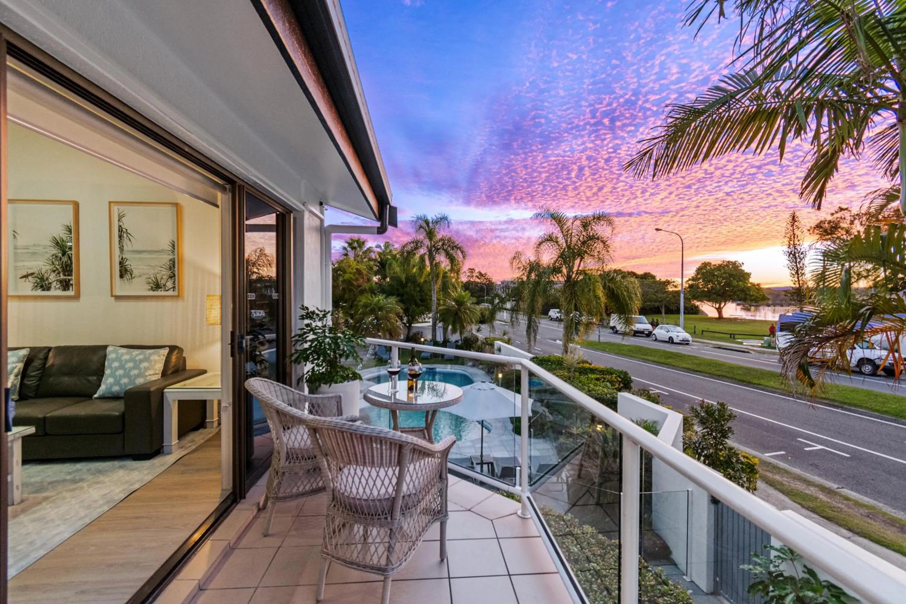 Balcony/Terrace in Noosa Boutique Apartments & Elkhorn Villas