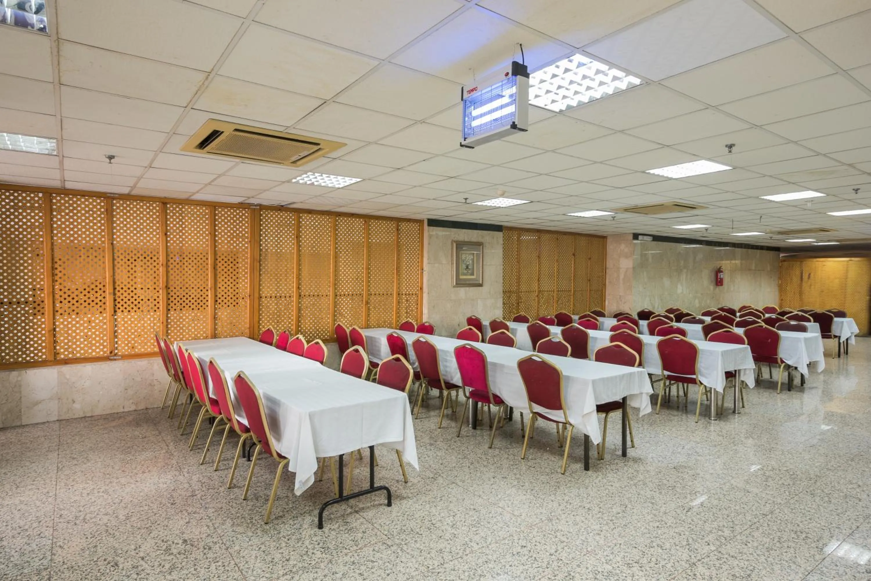 Dining area in Burj Al Mukhtara Hotel
