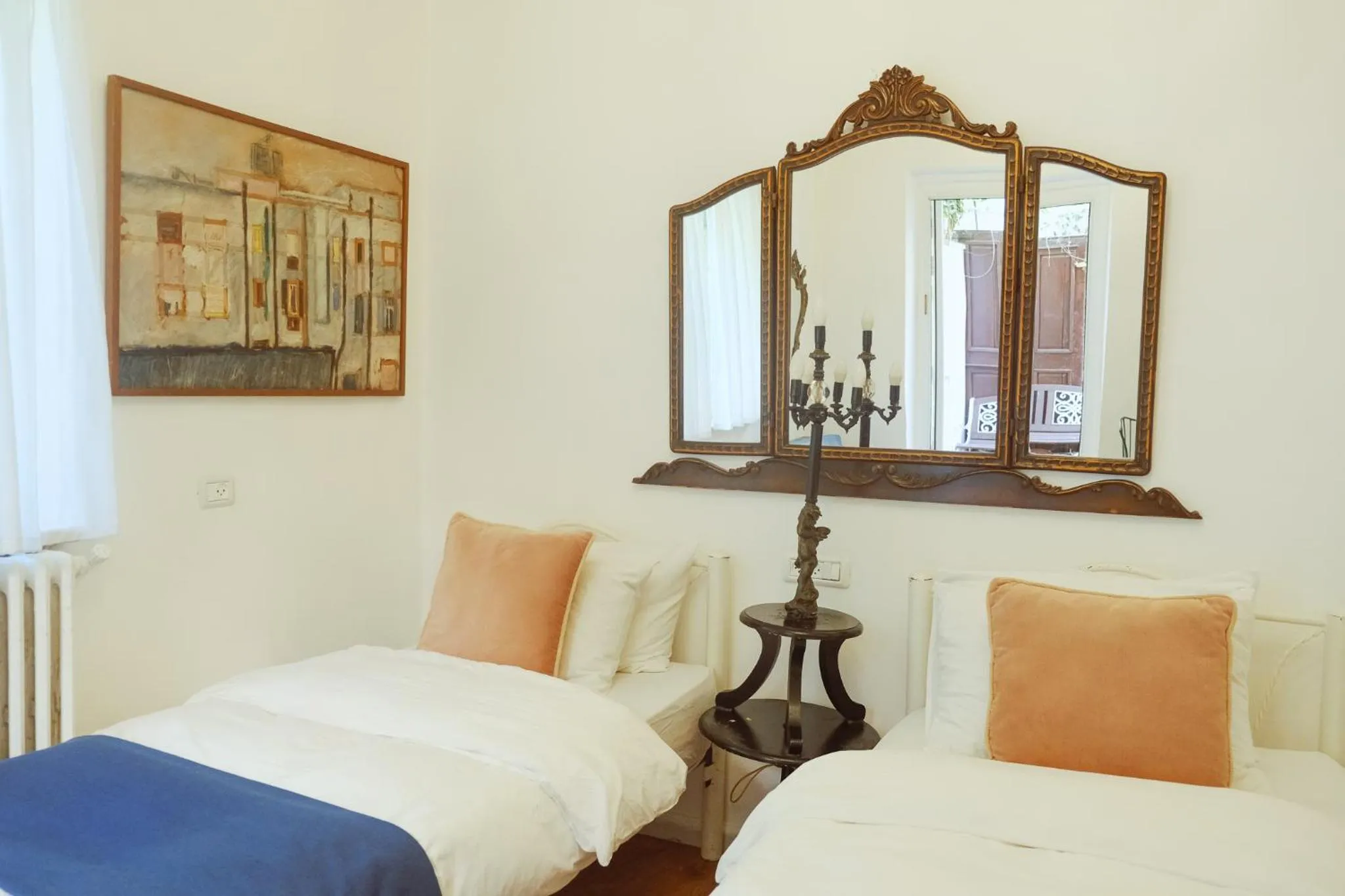 Bedroom, Bed in Tzefania Hotel