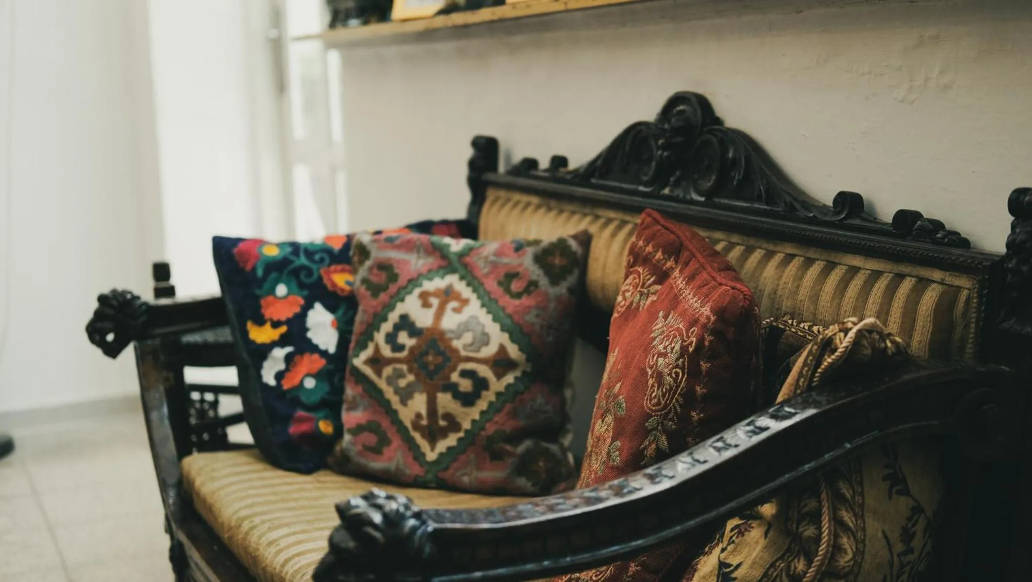 Lobby or reception in Tzefania Hotel