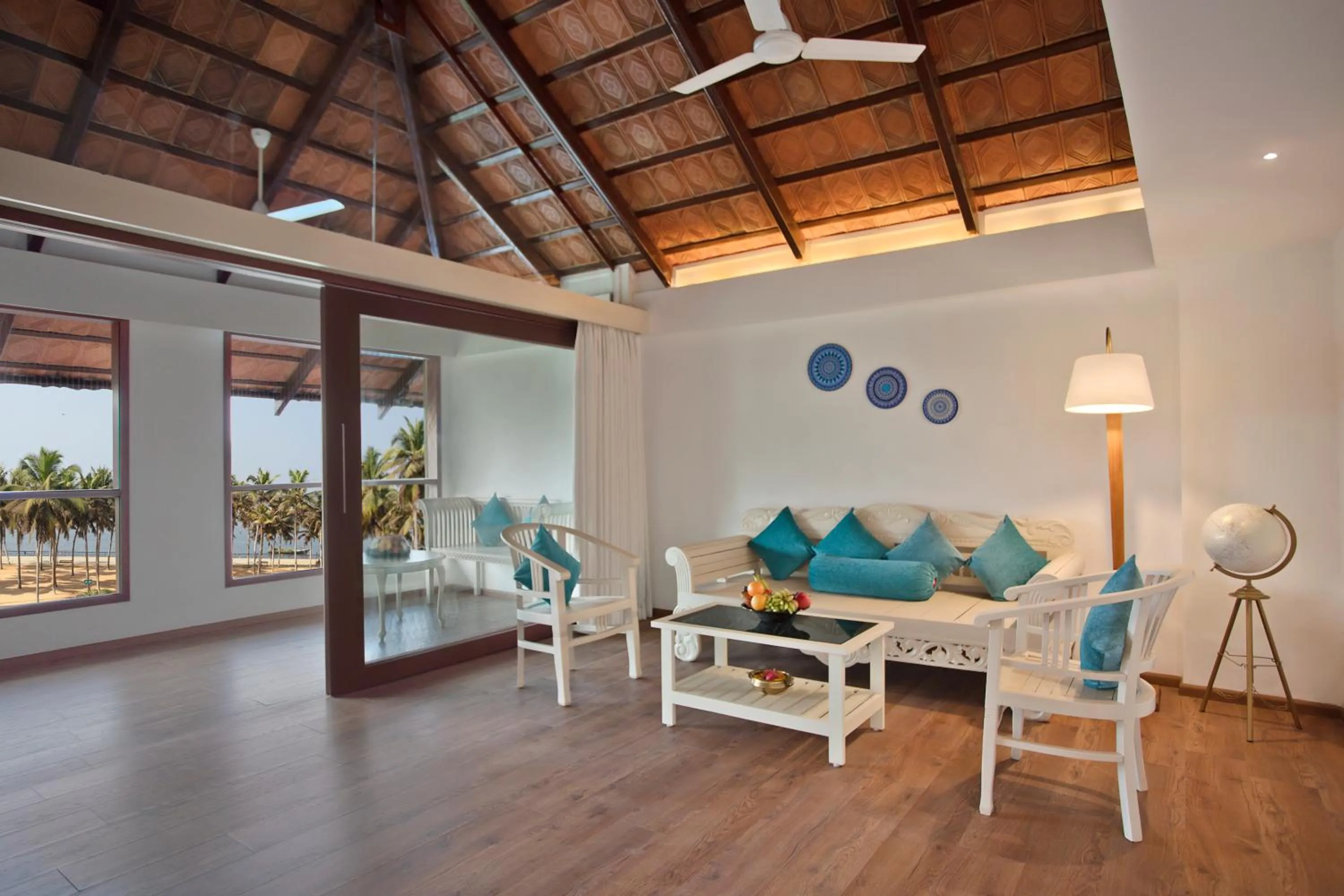 Living room in Estuary Sarovar Premiere Poovar Island