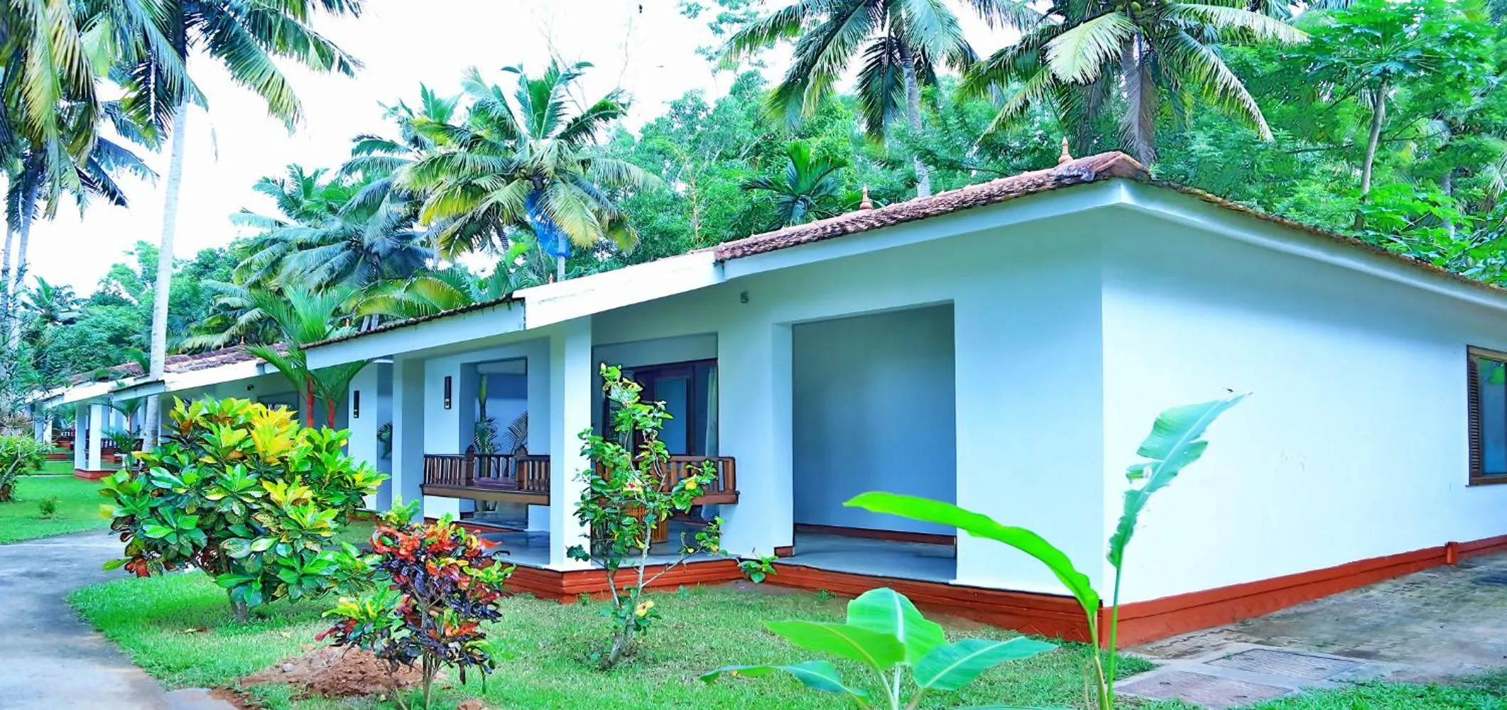 Garden view in Estuary Sarovar Premiere Poovar Island