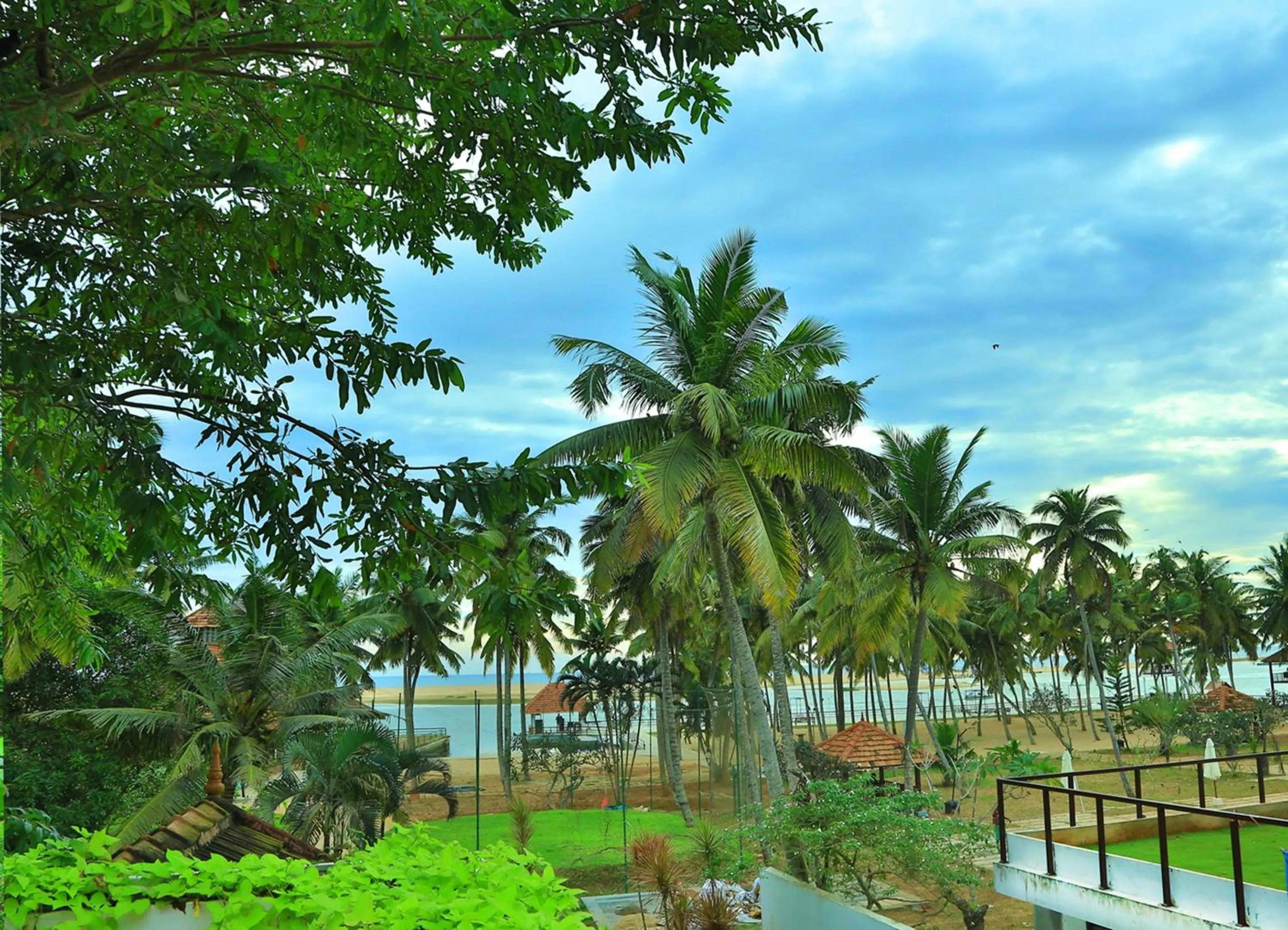 Garden in Estuary Sarovar Premiere Poovar Island