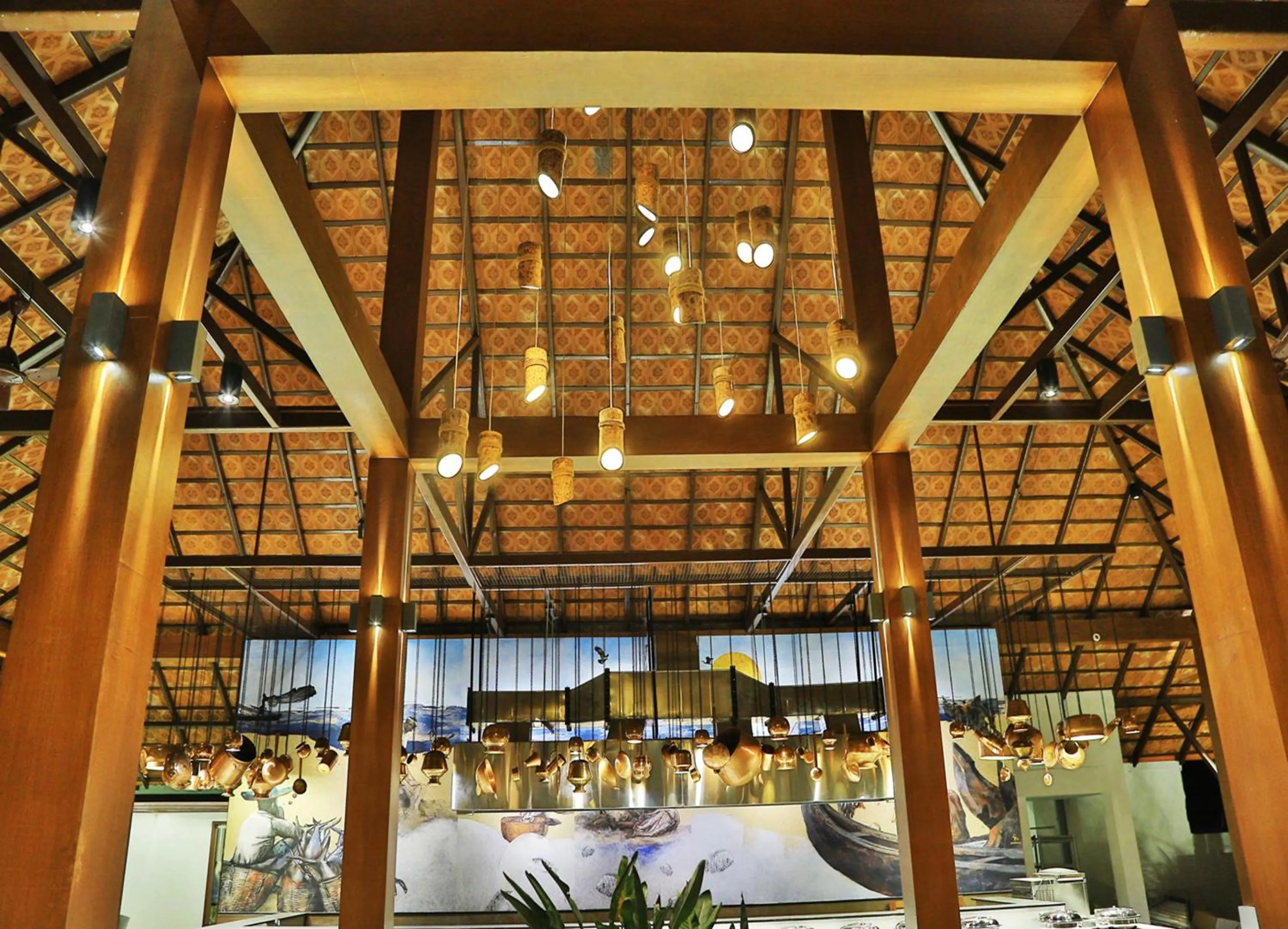 Restaurant/places to eat in Estuary Sarovar Premiere Poovar Island