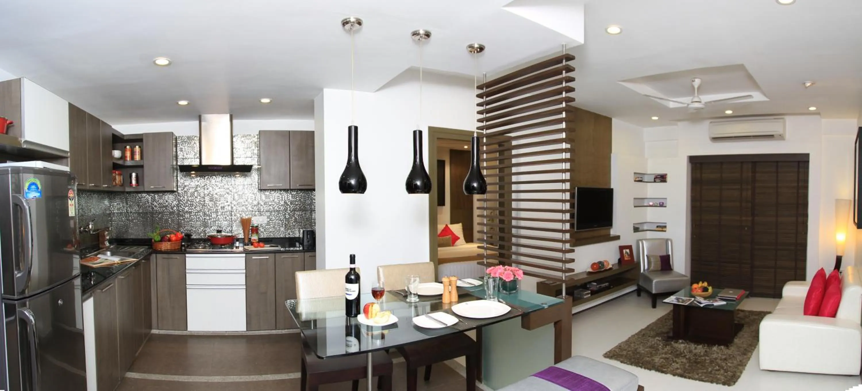 Living room in Melange Astris