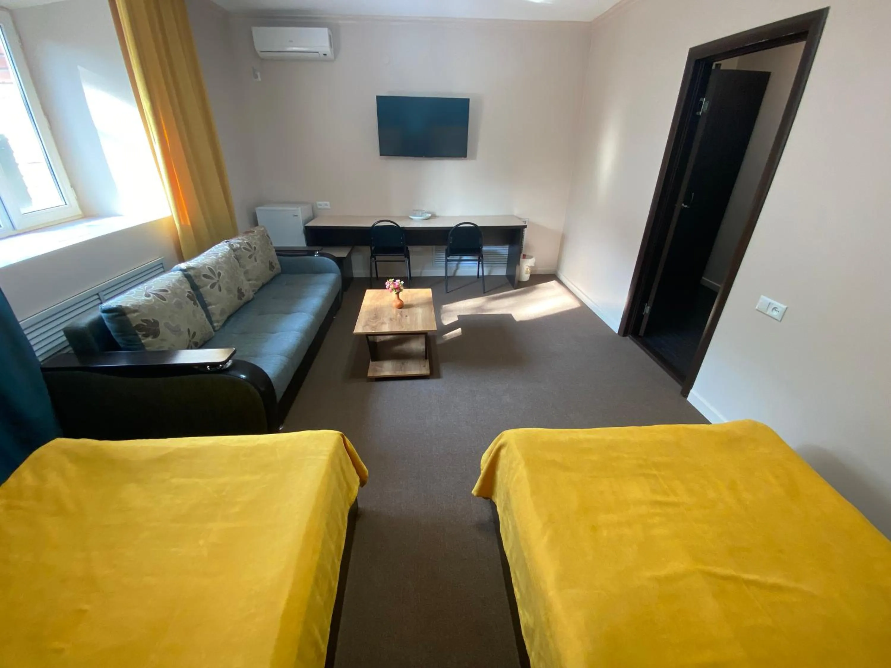 Bed in Ulpan Mini Hotel