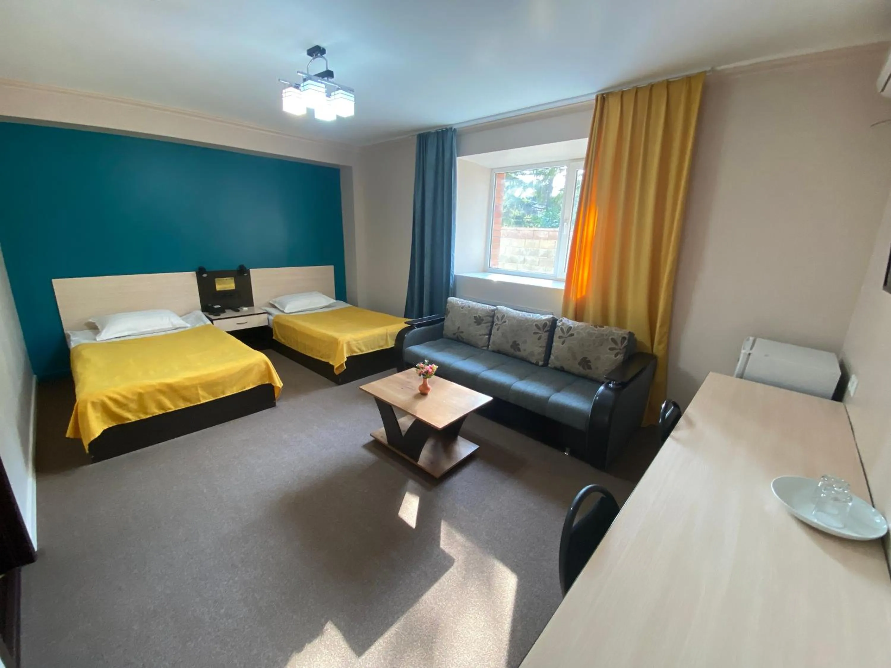 Bed in Ulpan Mini Hotel