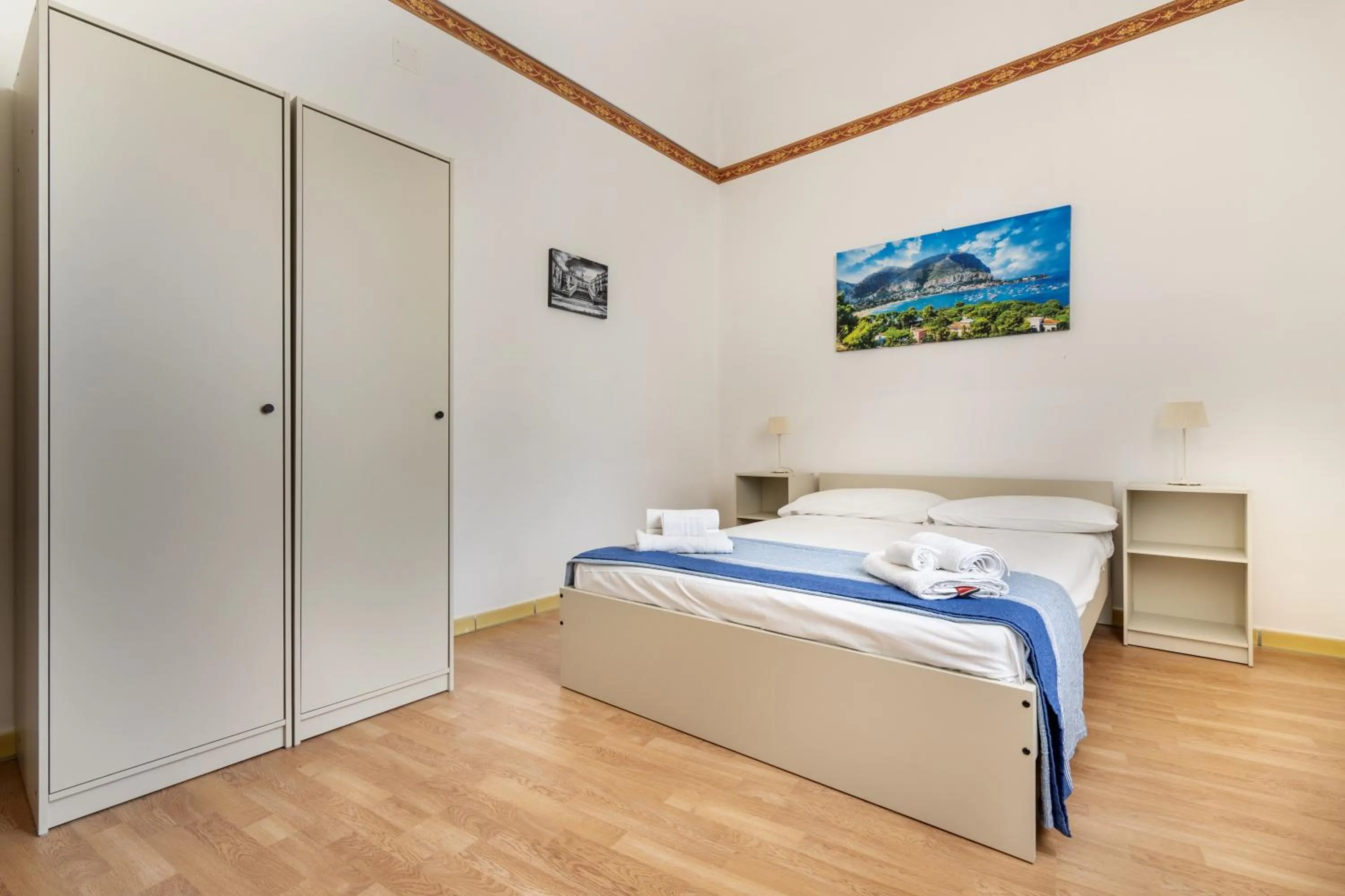 Photo of the whole room, Bed in Porta Carini Residence