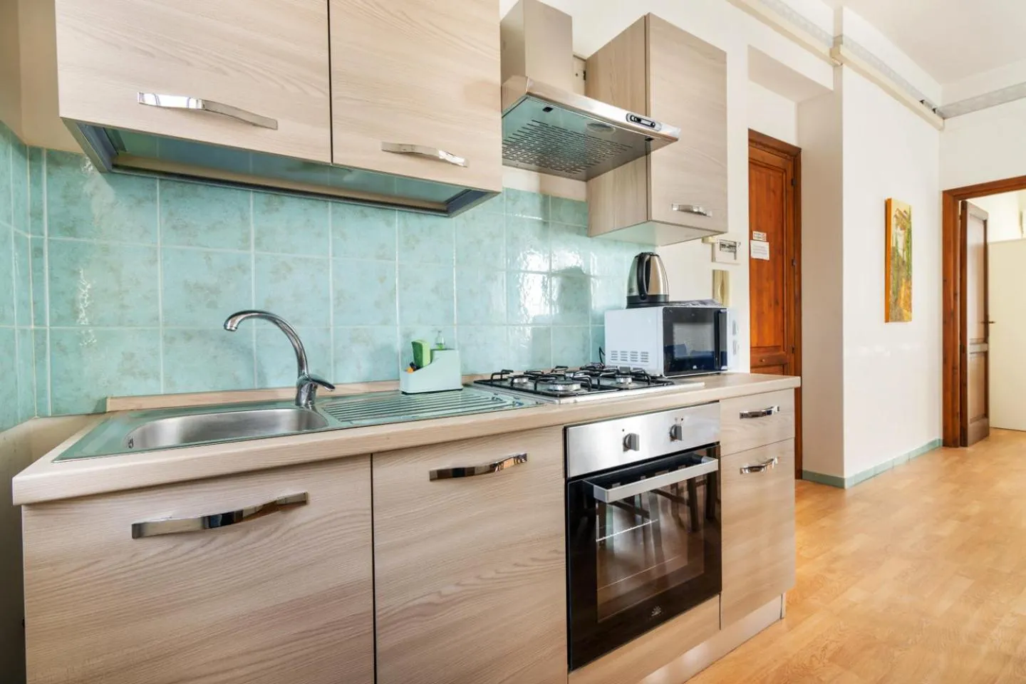 Kitchen or kitchenette in Porta Carini Residence