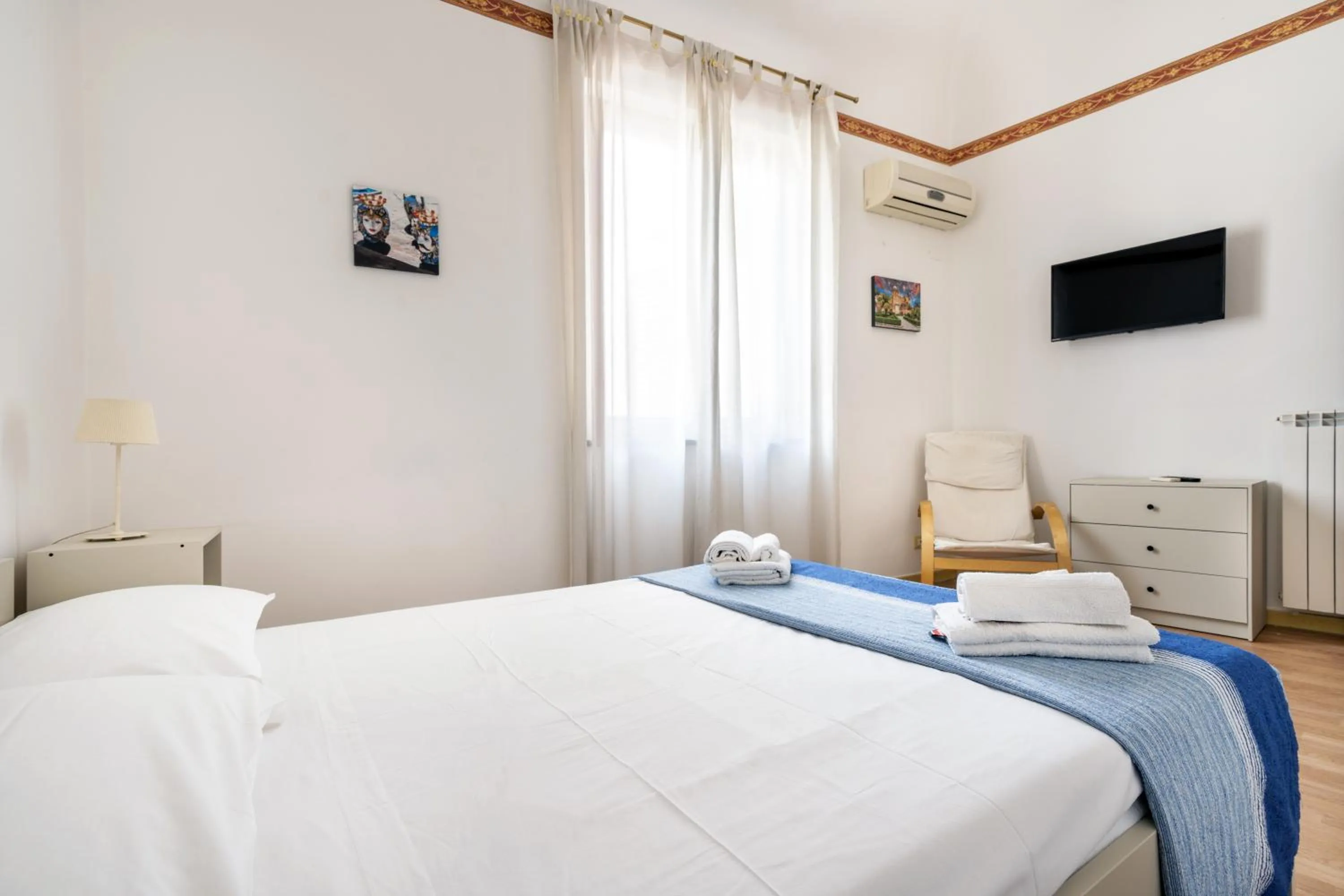 Photo of the whole room, Bed in Porta Carini Residence
