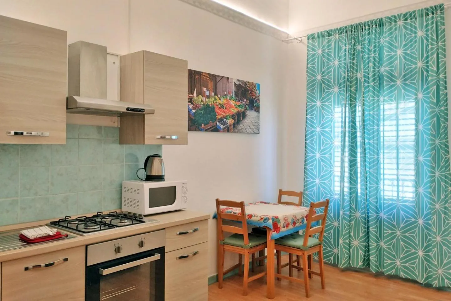 Kitchen or kitchenette in Porta Carini Residence