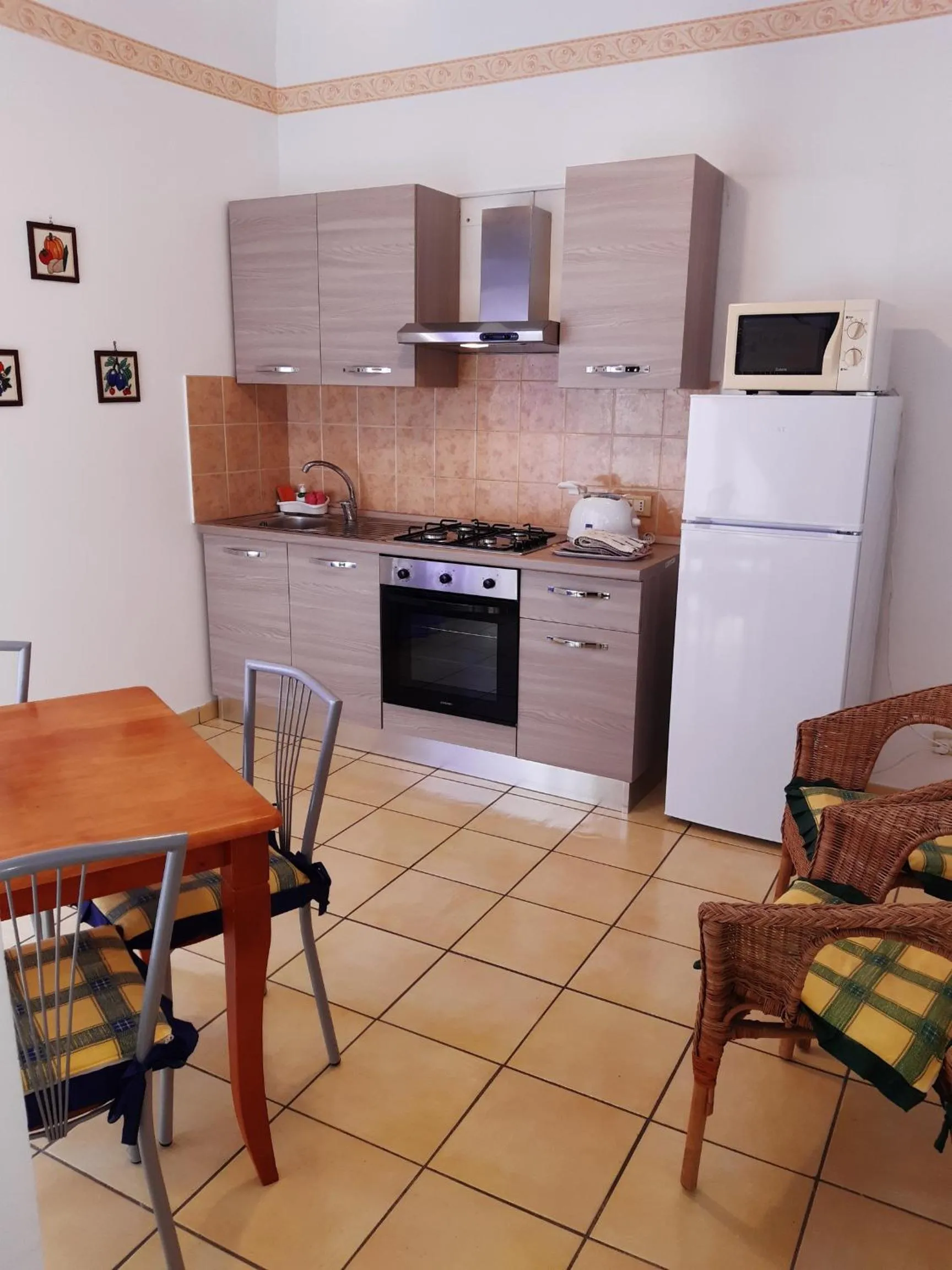 kitchen in Porta Carini Residence