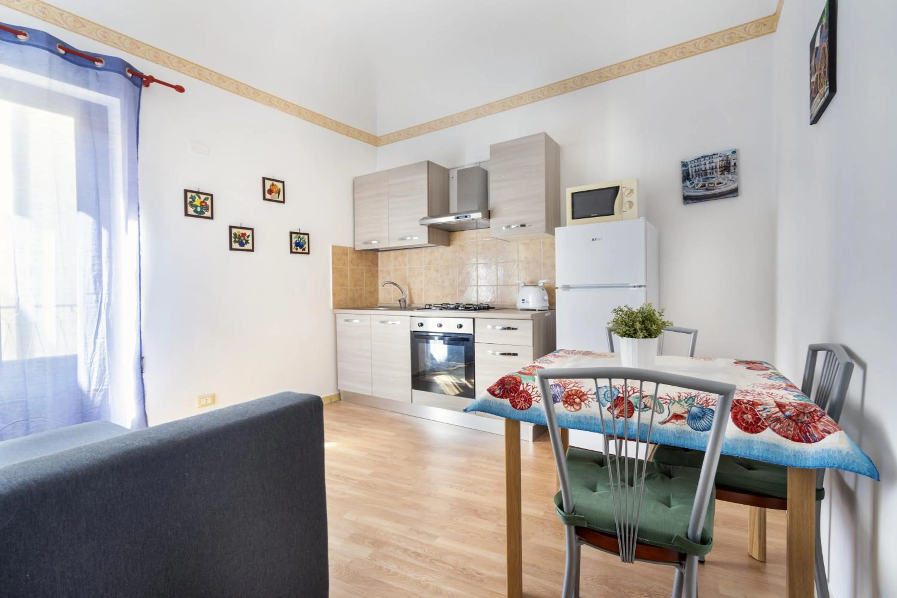 Kitchen or kitchenette in Porta Carini Residence