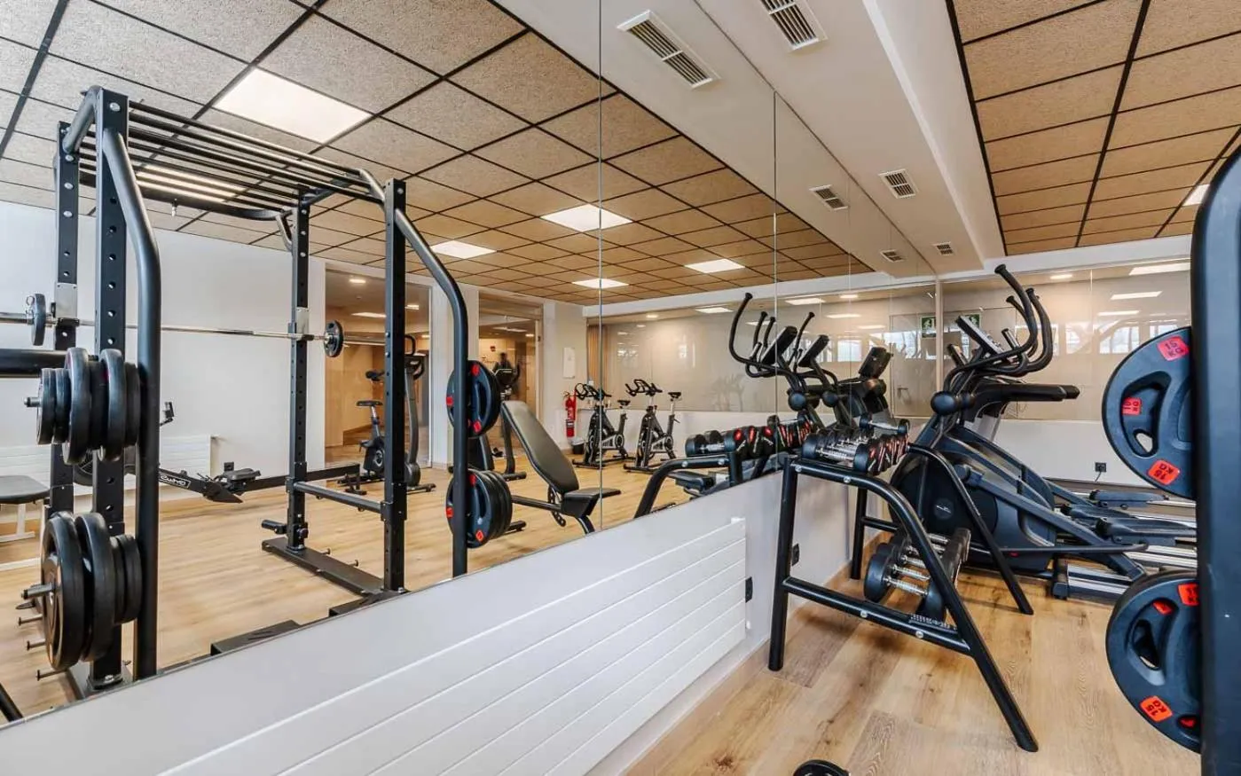 Fitness centre/facilities in Hotel Montarto