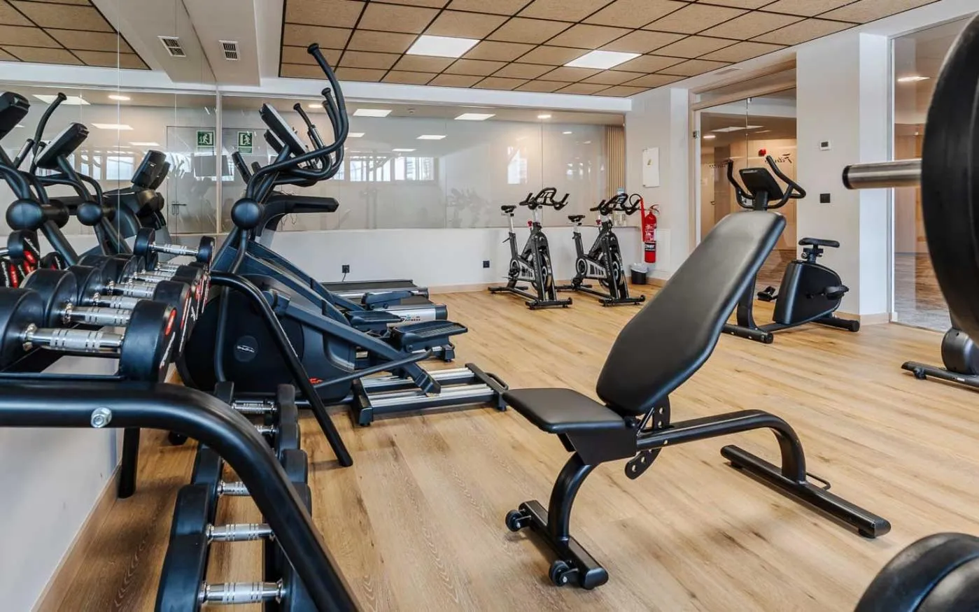 Fitness centre/facilities in Hotel Montarto