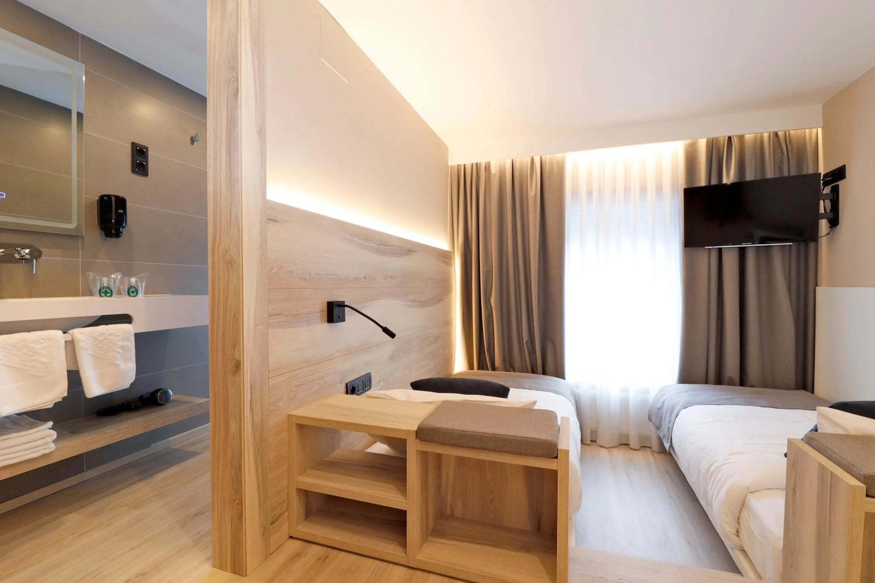 Bed in Hotel Montarto