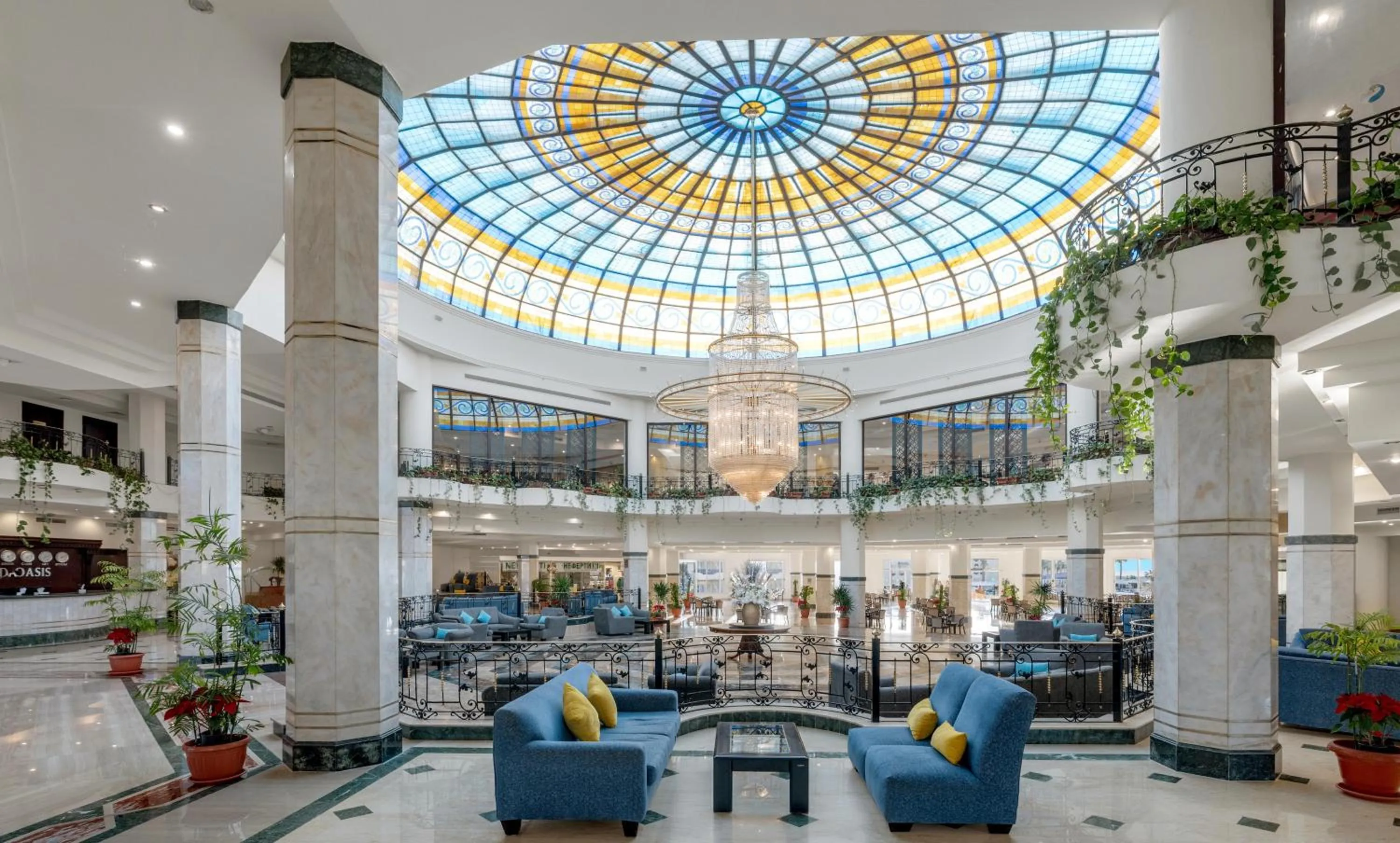 Lobby or reception in Grand Oasis Resort