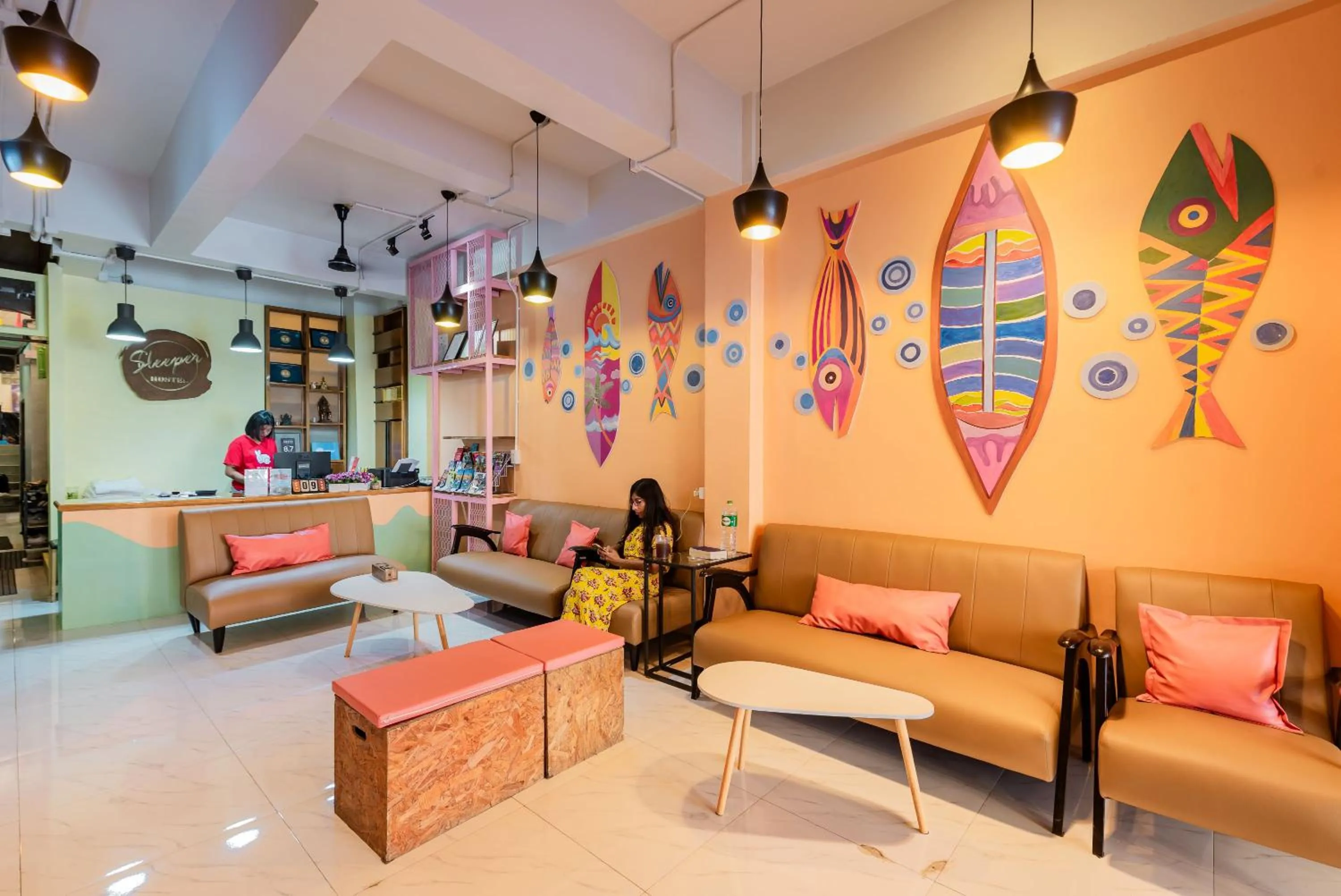 Property building in Sleeper Hostel