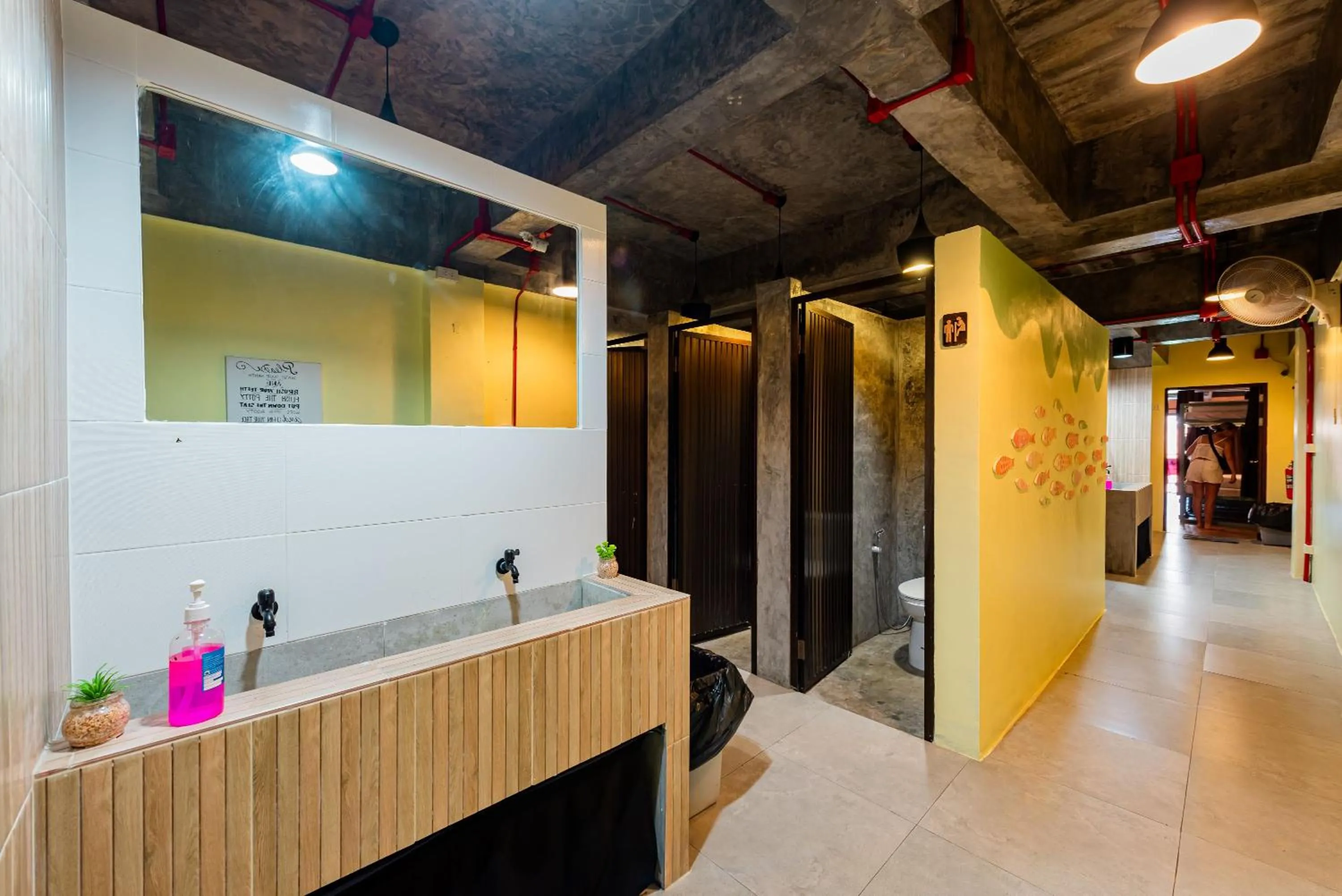 Bathroom in Sleeper Hostel