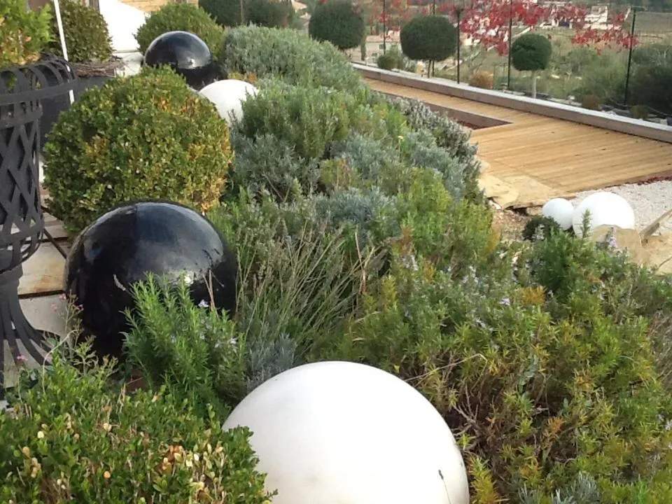 Decorative detail in La Villa Blanche