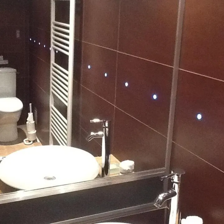 Toilet in La Villa Blanche