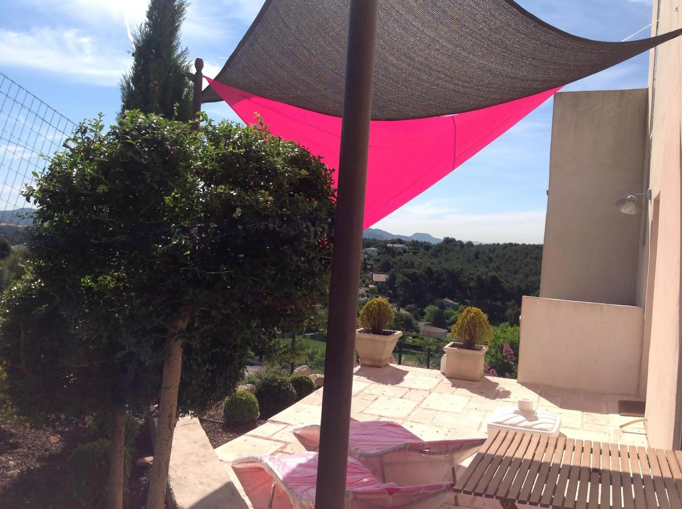 Patio in La Villa Blanche