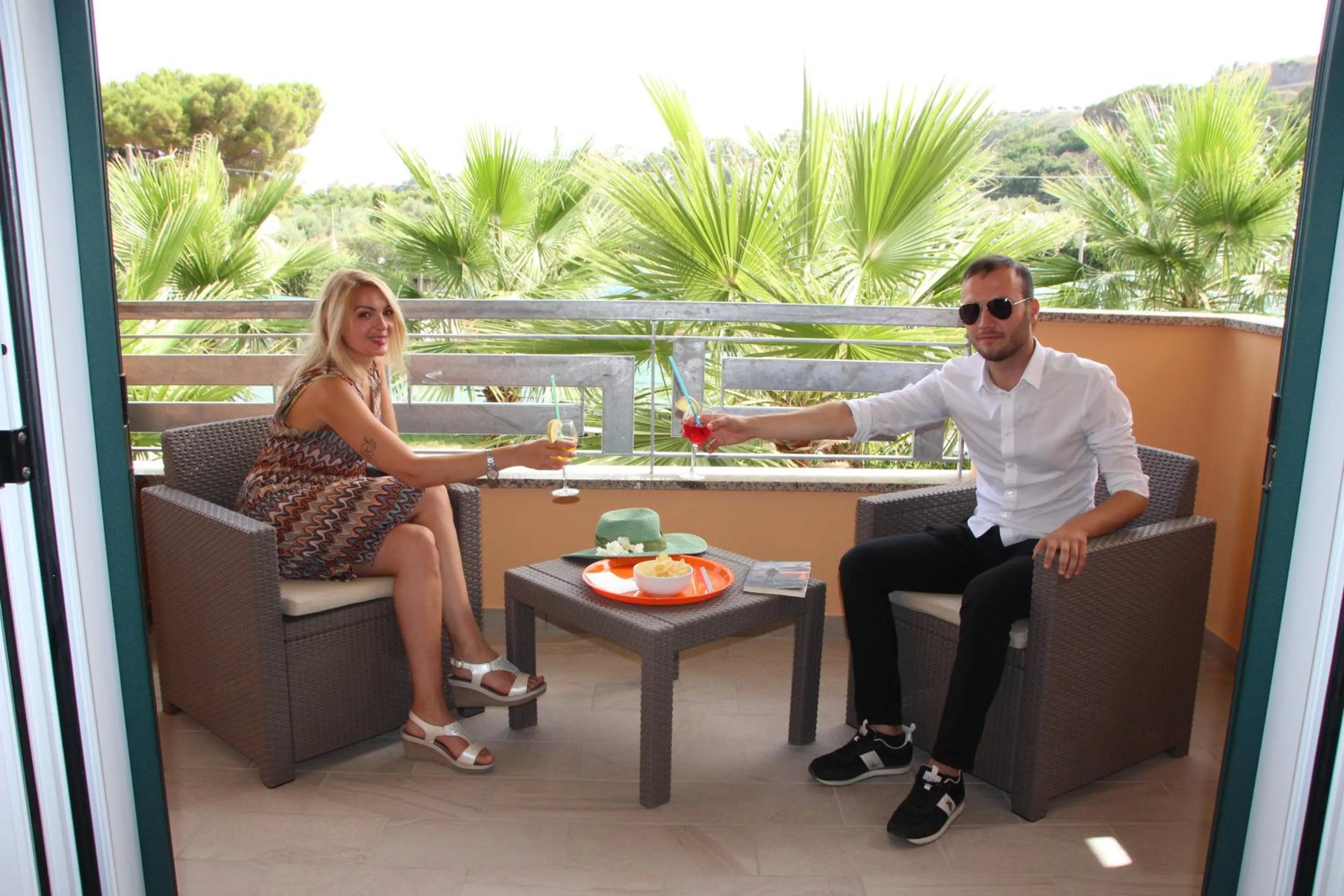 Balcony/Terrace in Il Calabriano Residence