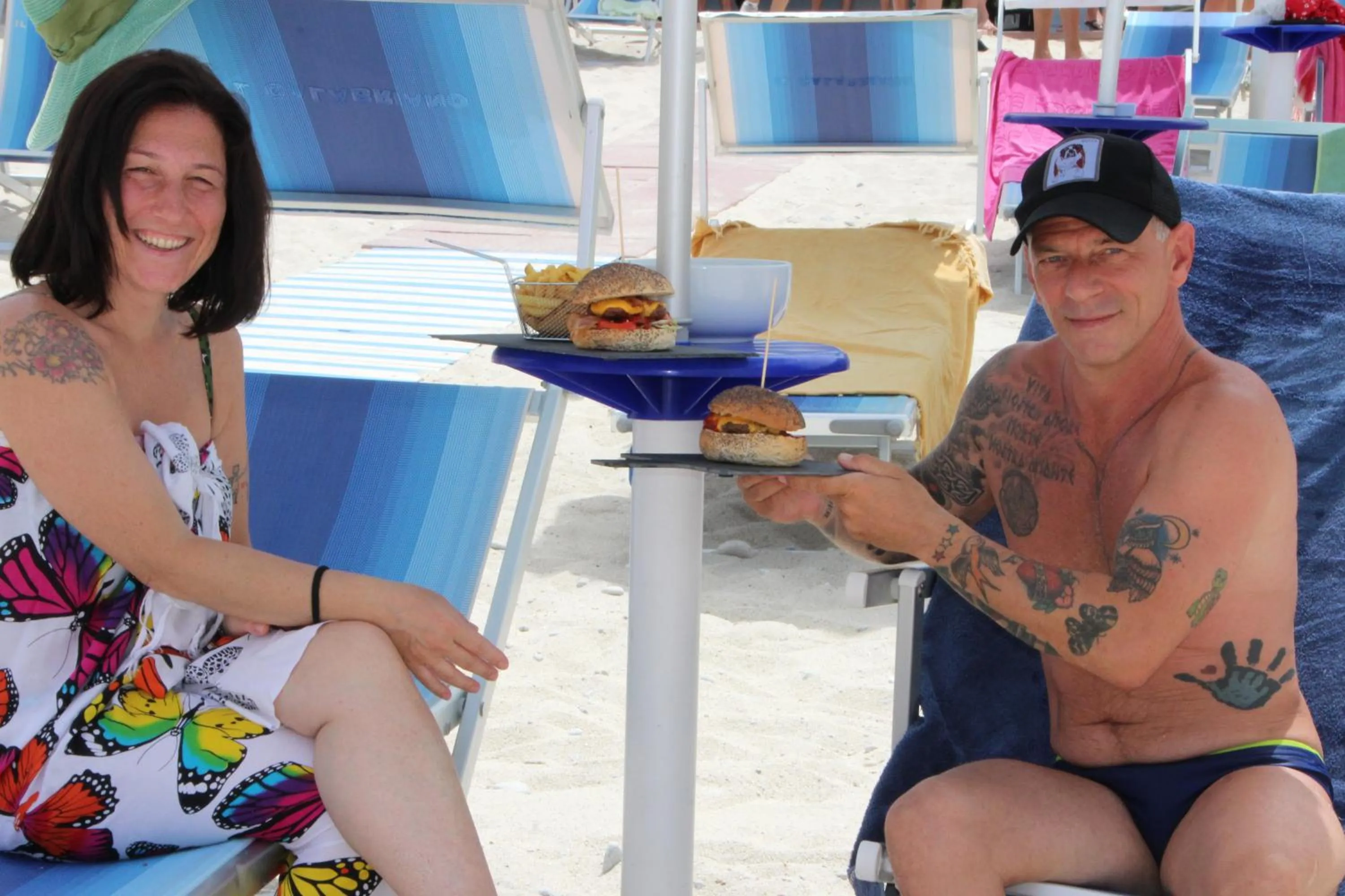 Beach in Il Calabriano Residence