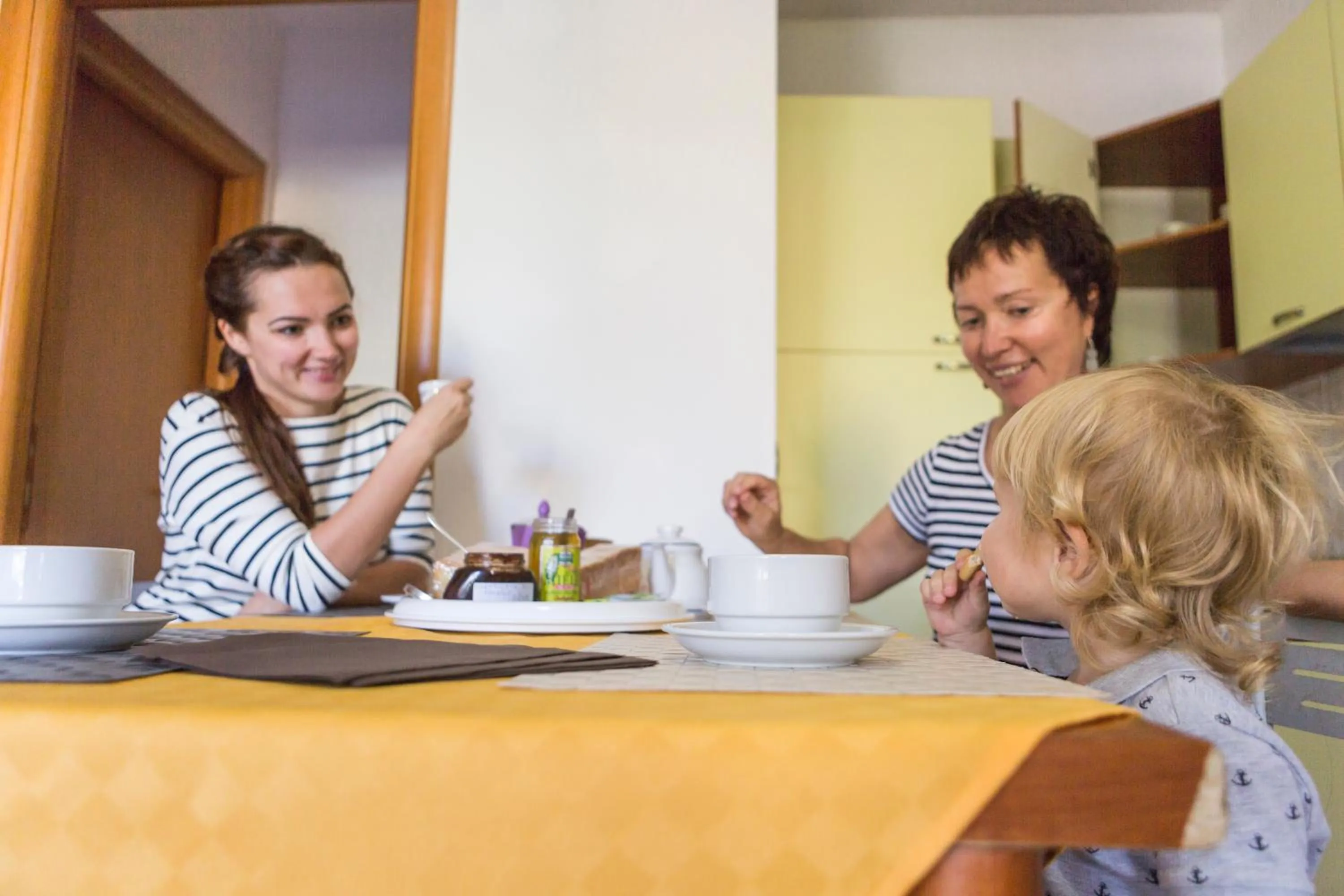 Kitchen or kitchenette in Il Calabriano Residence