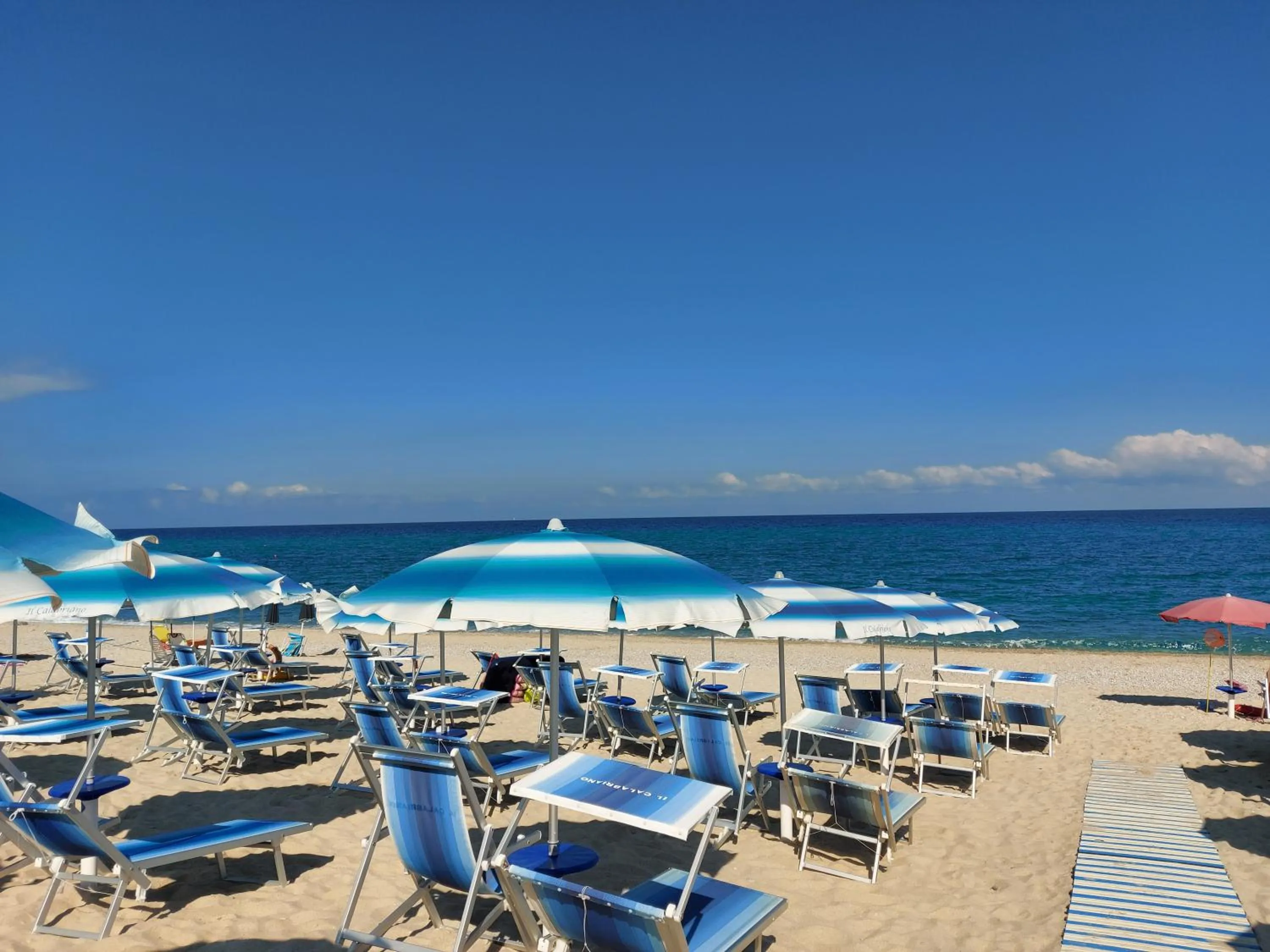 Beach in Il Calabriano Residence